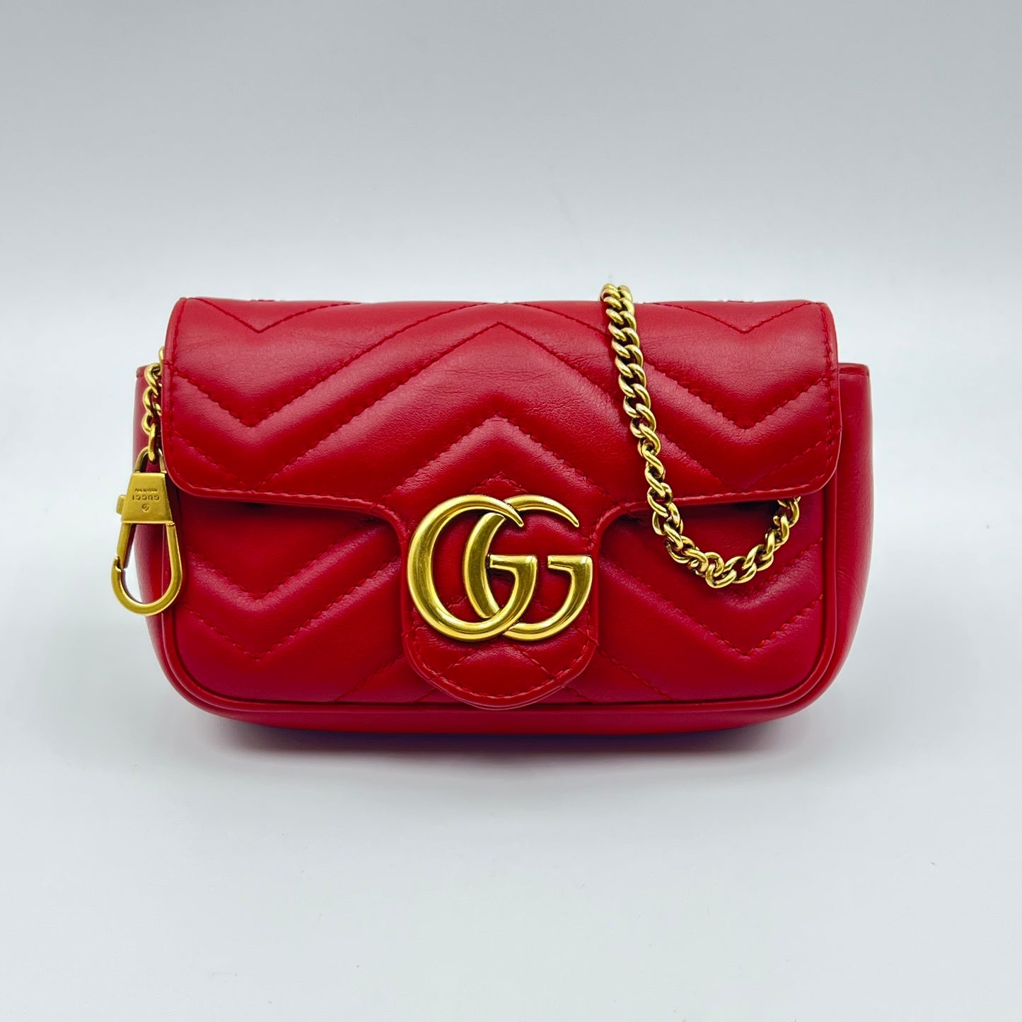GG Marmont Super Mini Red