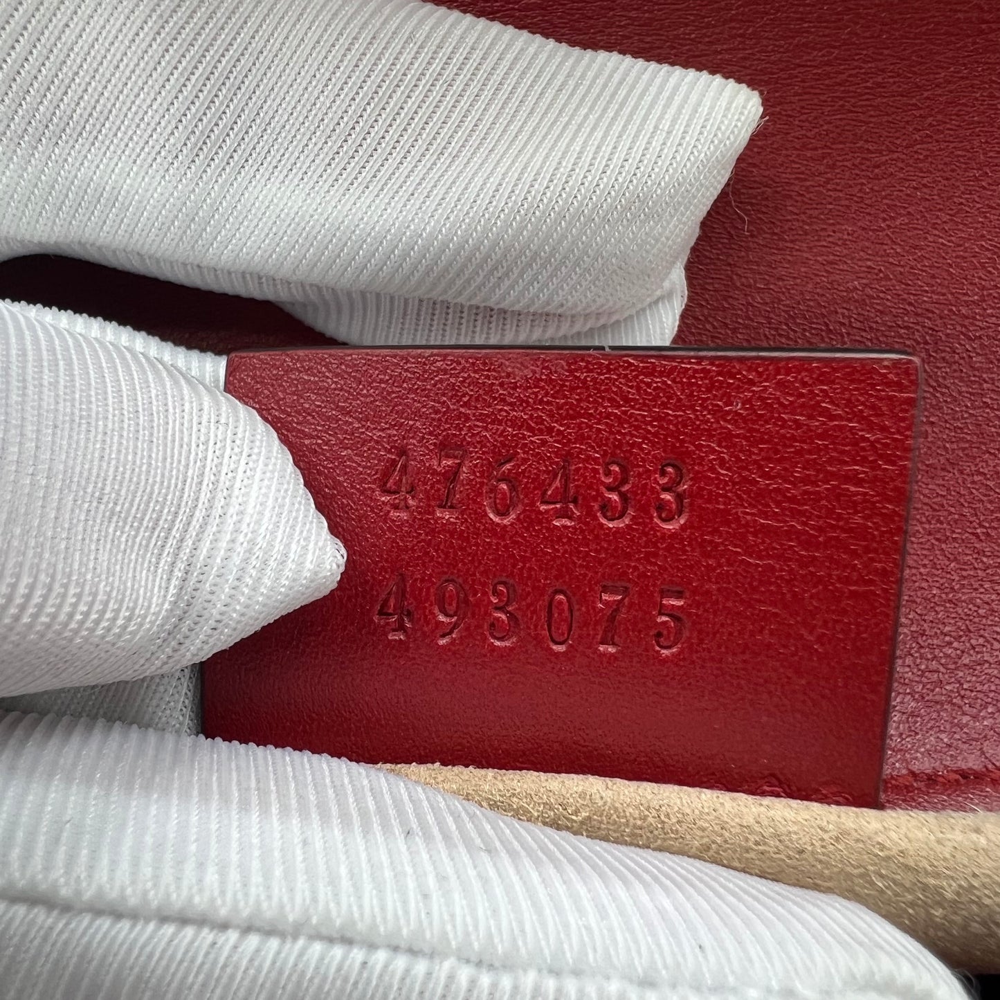 GG Marmont Super Mini Red