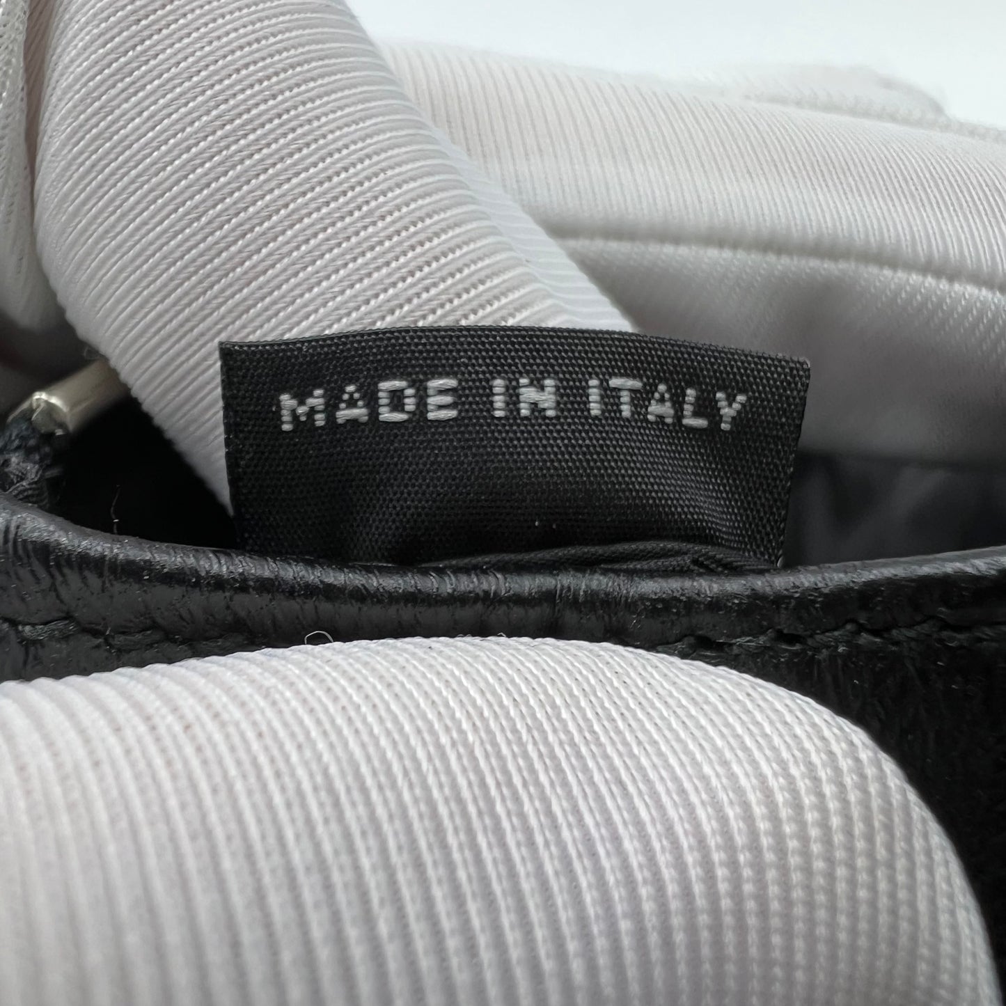 Matelassé Crystal Zip Pouch