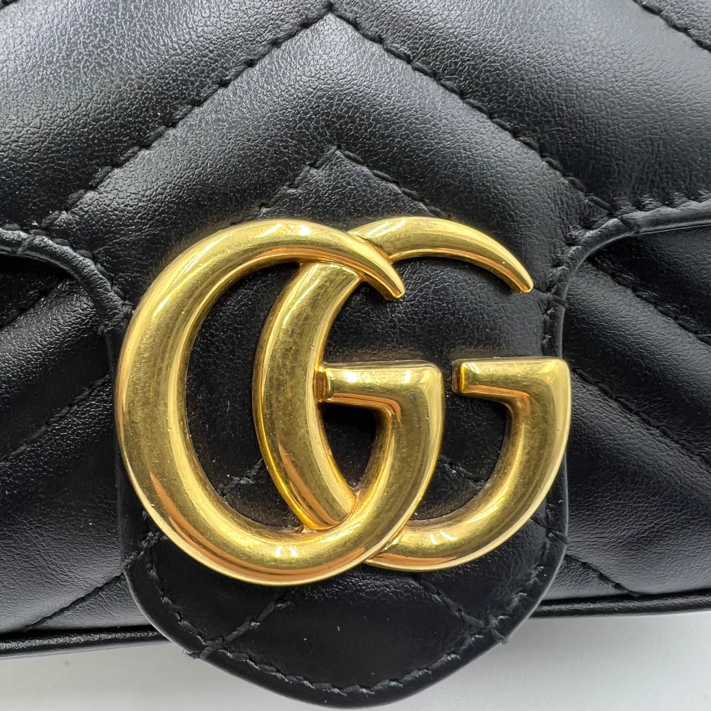 Gucci Marmont Super Mini Miniature Black