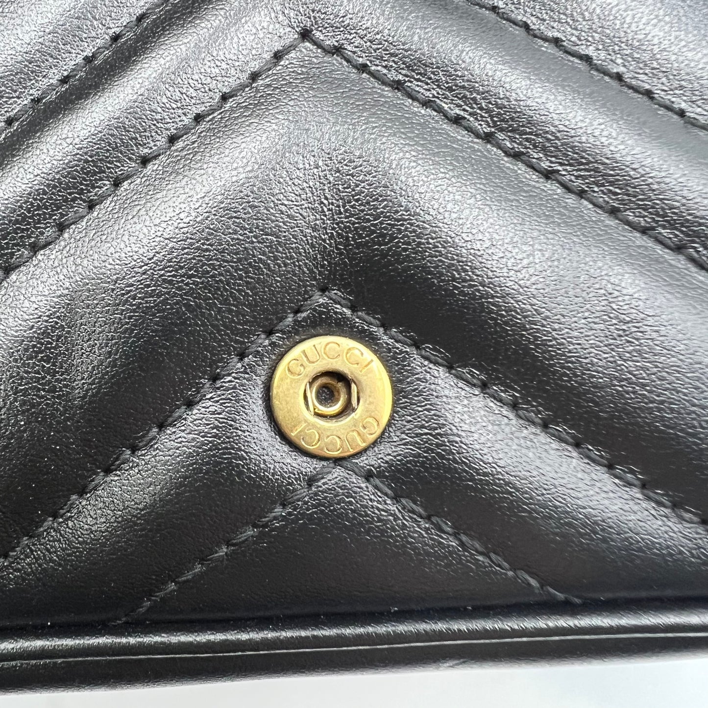 GG Marmont Super Mini Black