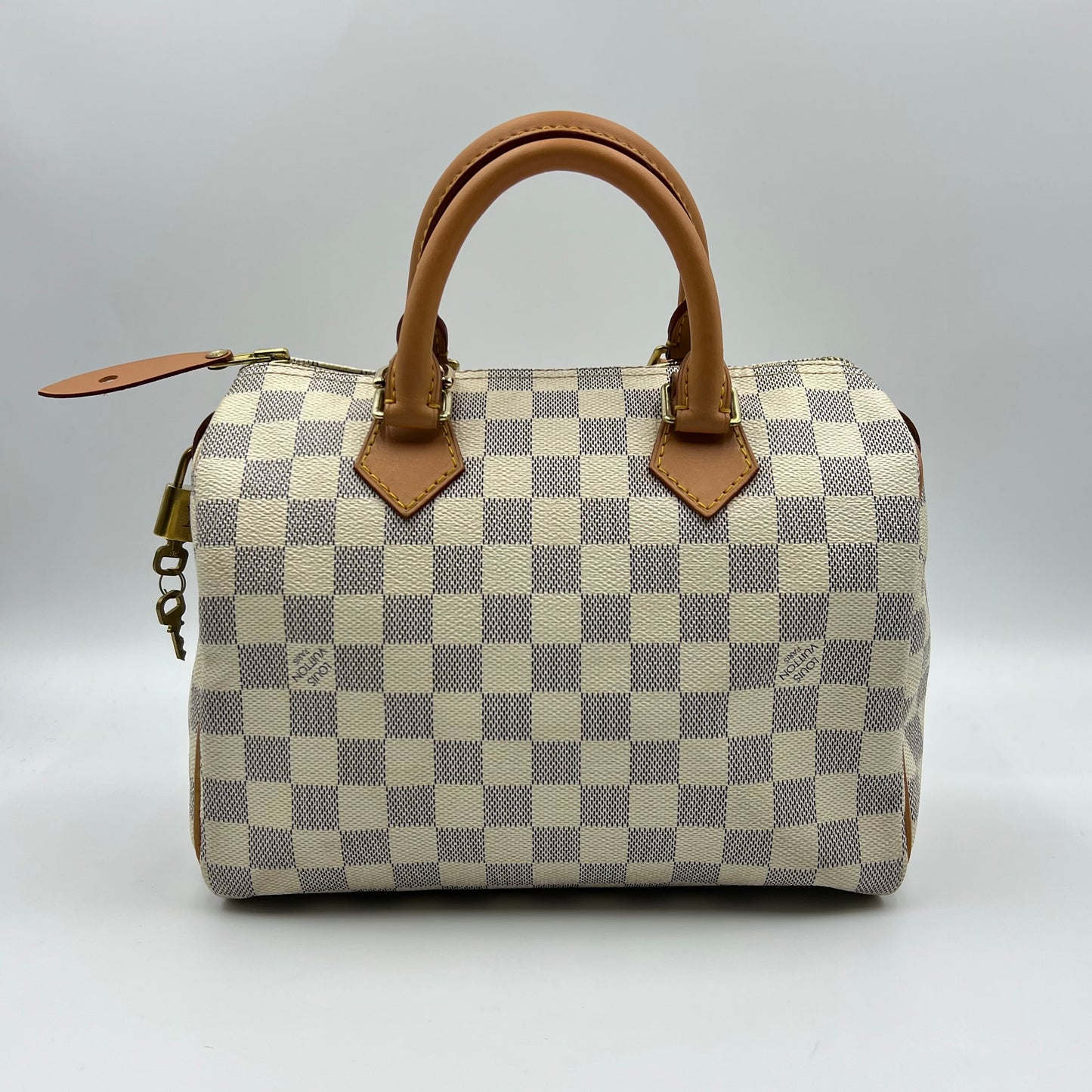 Louis Vuitton Speedy 25 leather handbag