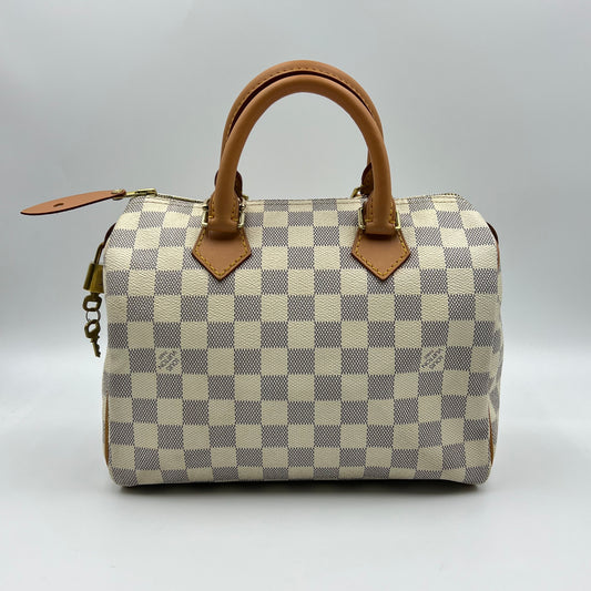 Louis Vuitton Speedy 25 leather handbag