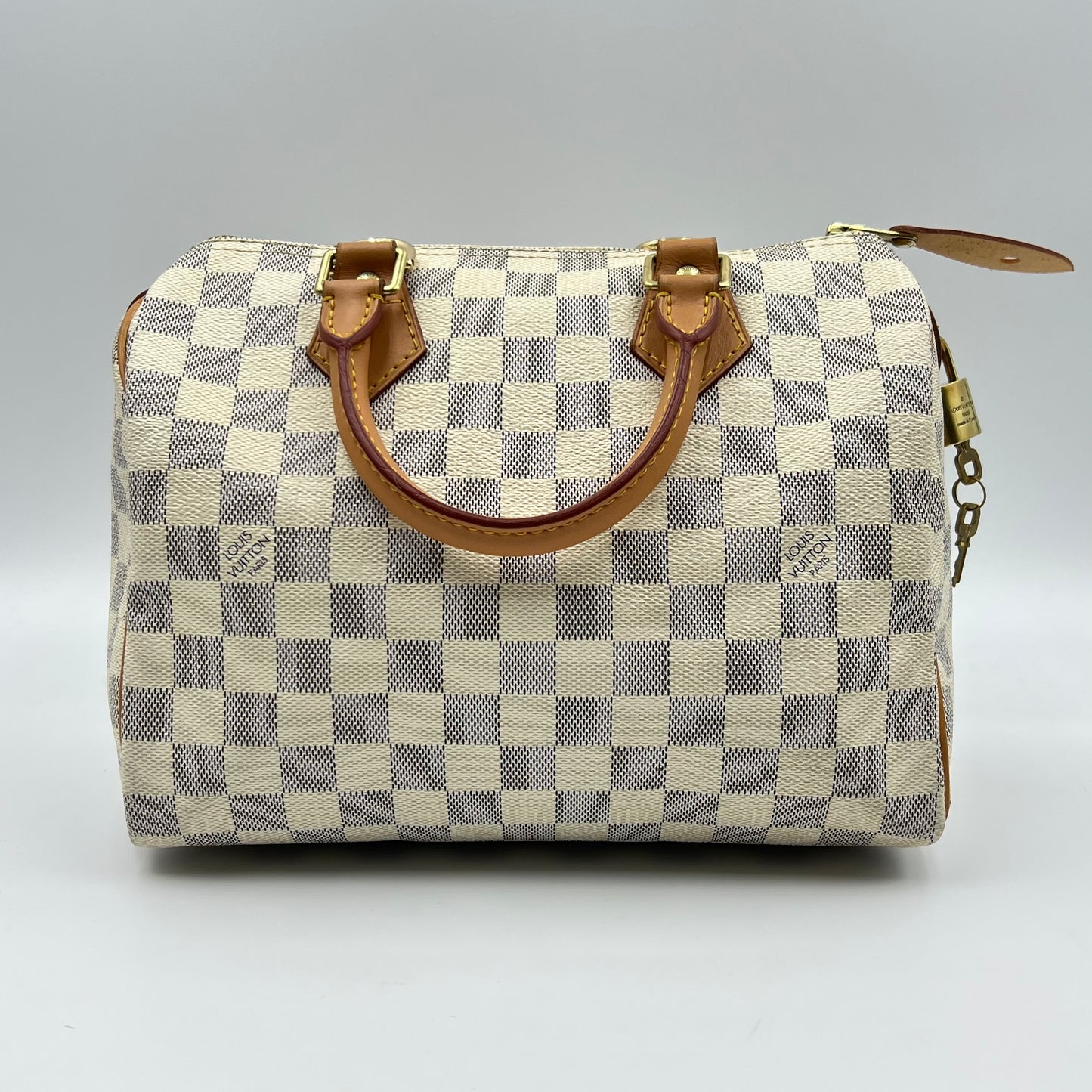Louis Vuitton Speedy 25 leather handbag