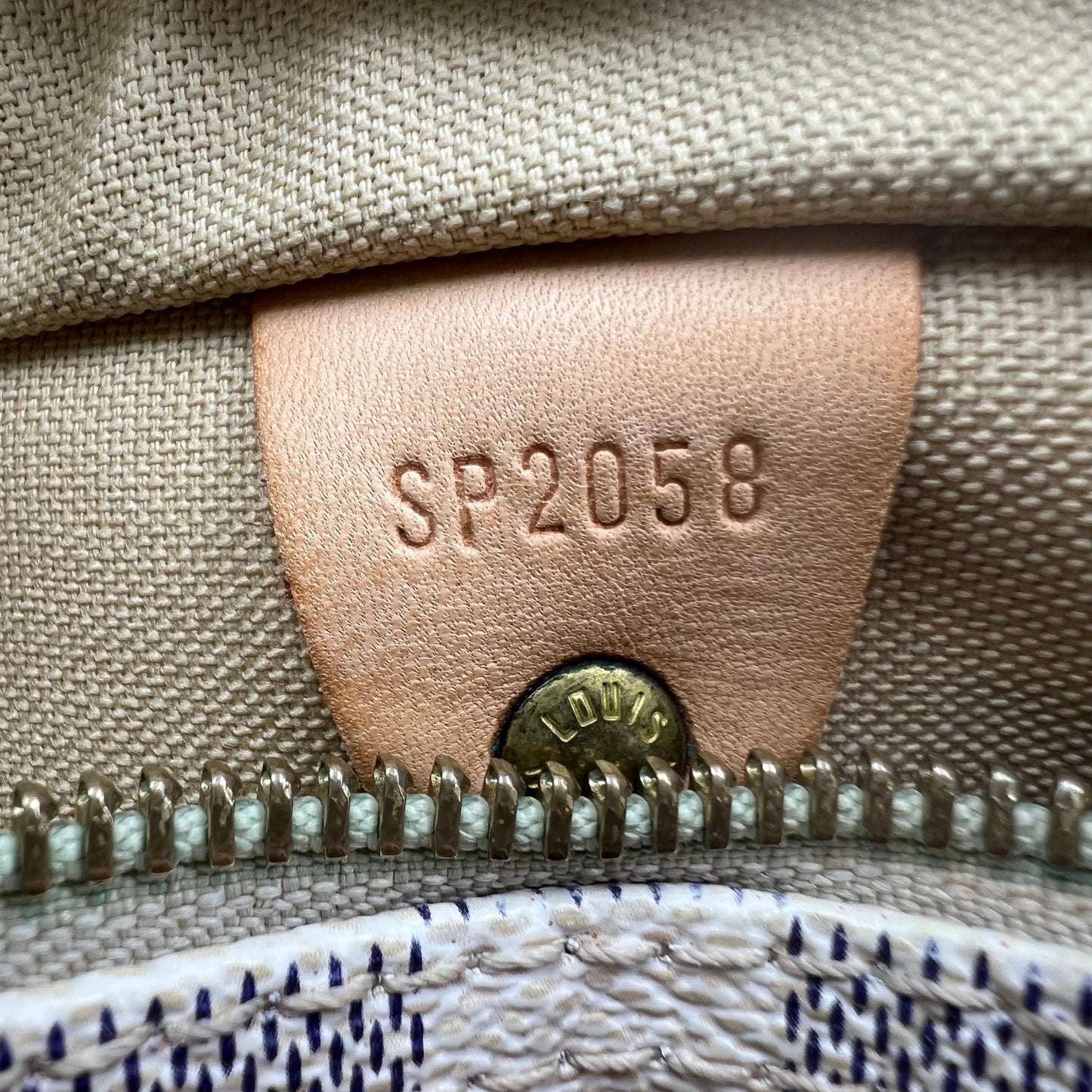 Louis Vuitton Speedy 25 leather handbag