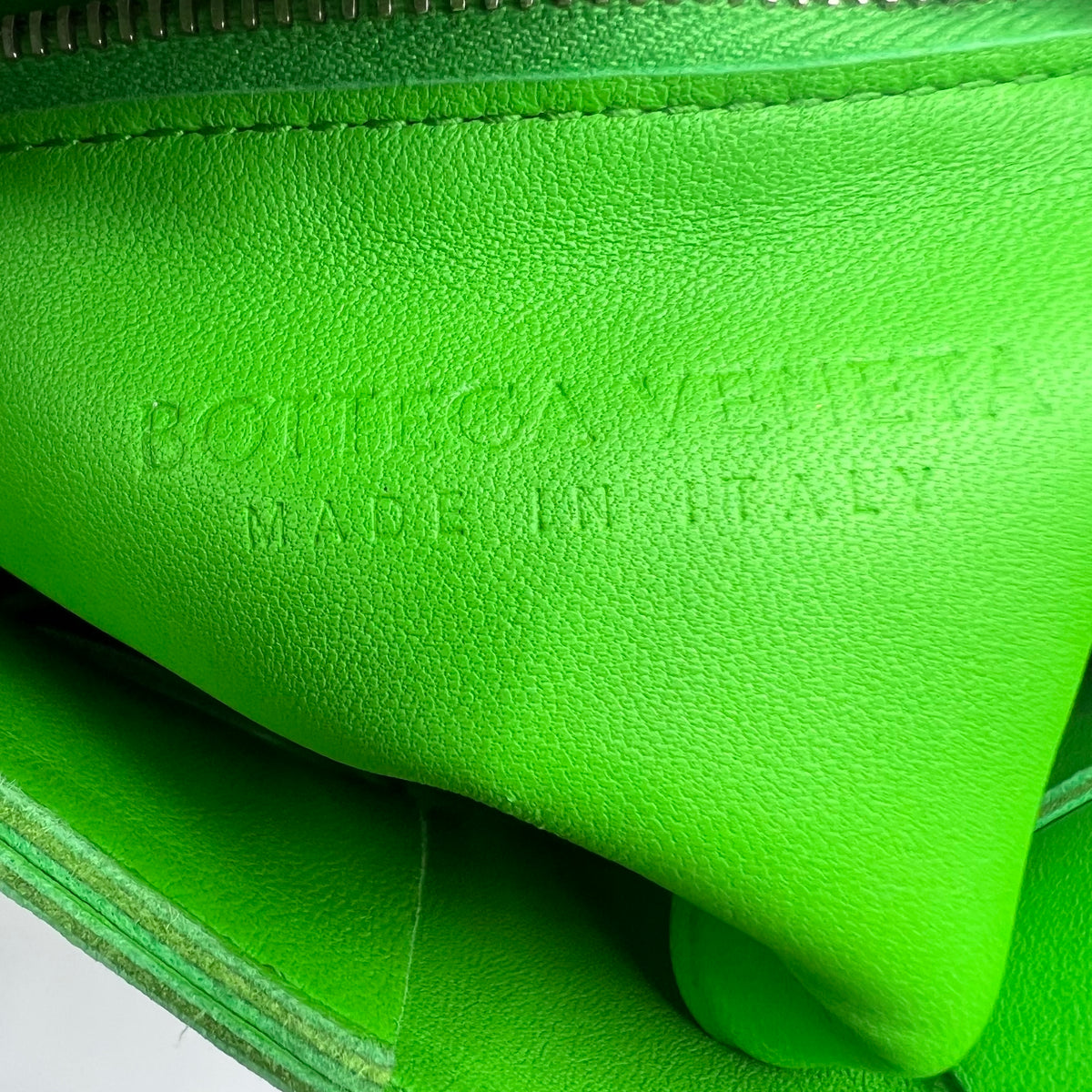 Bottega Veneta Lambskin Maxi Intrecciato Cassette Crossbody Bag Grass — view 6 of 8 Lambskin Maxi Intrecciato Cassette Crossbody Bag Grass, view 6 of 8