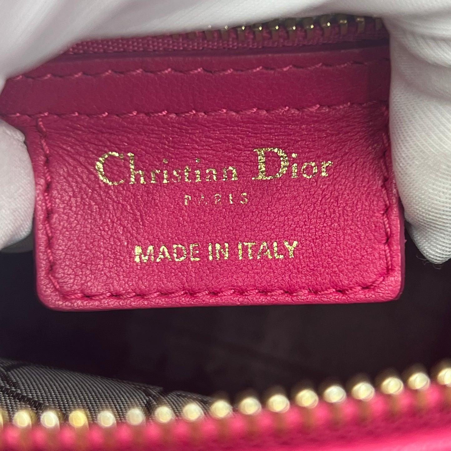 Cannage Lady Dior Medium Pink