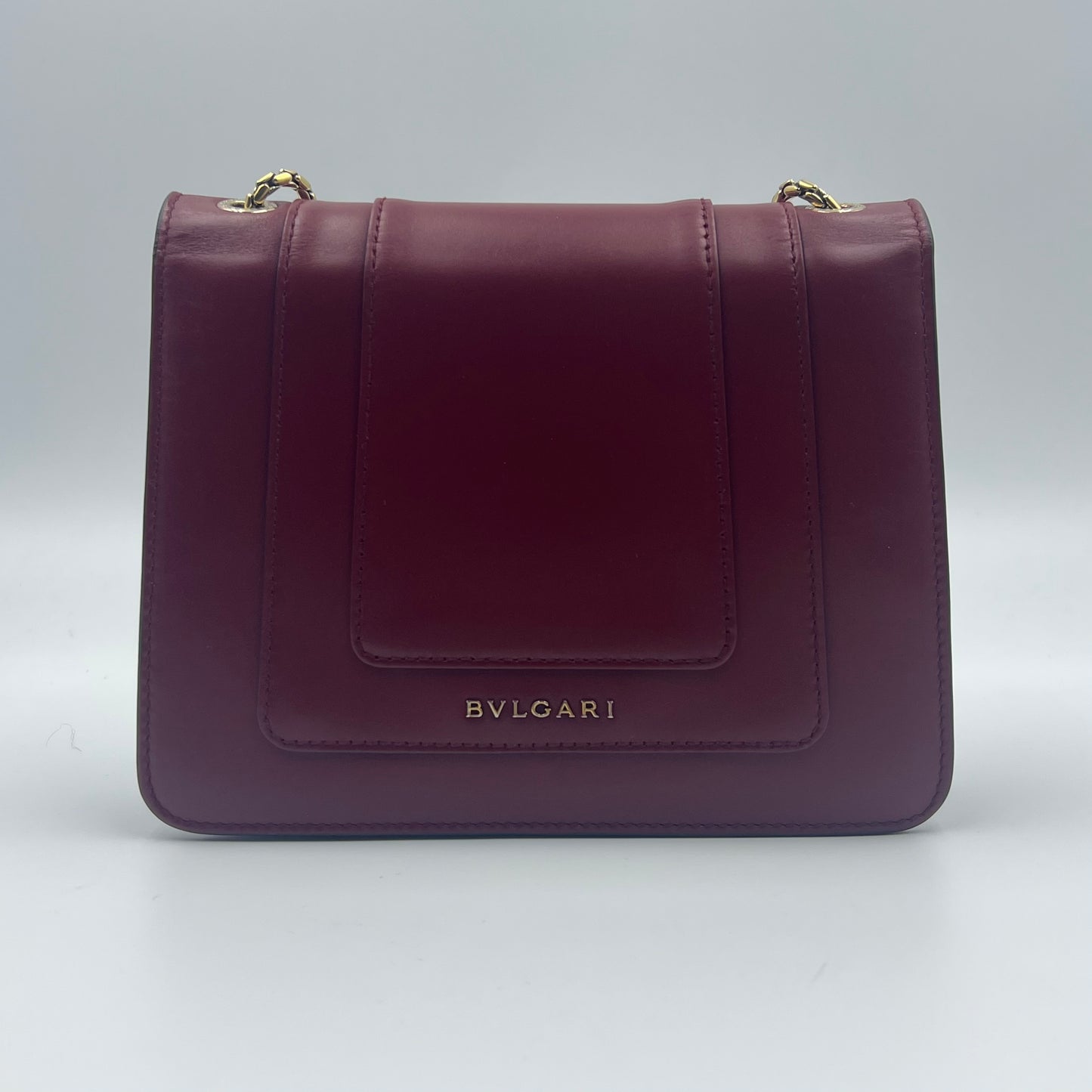 Serpenti Forever Square Shoulder Bag Leather