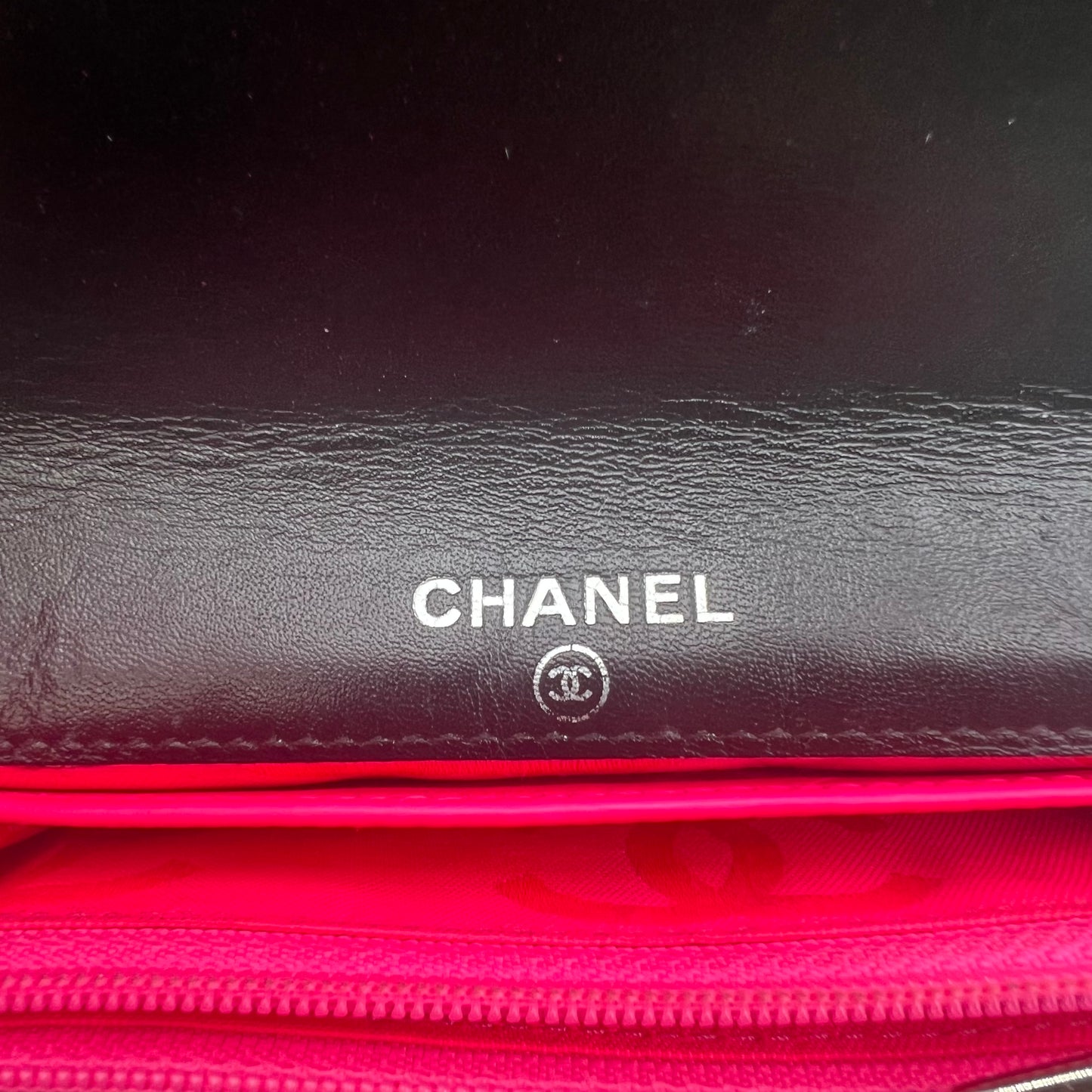 Black Quilted Cambon Leather Wallet bifold