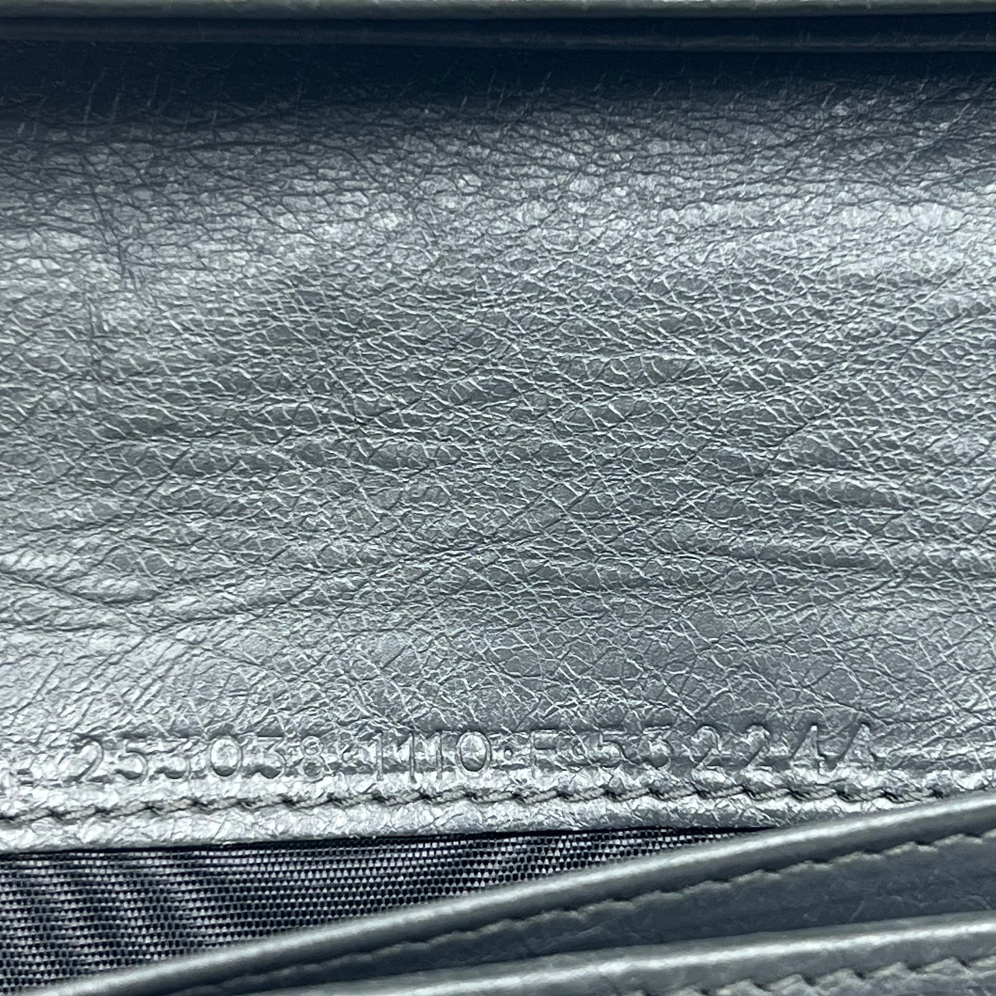 Motocross Continental Wallet Dark Grey