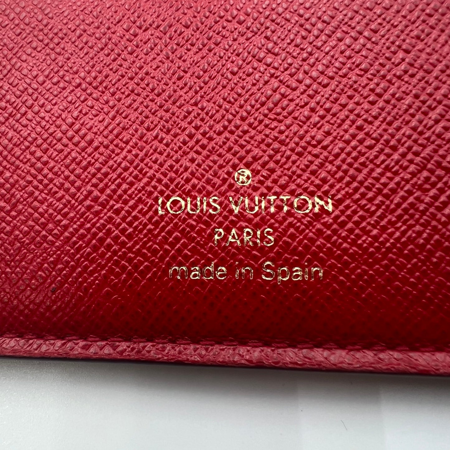 Monogram Insolite Wallet Red