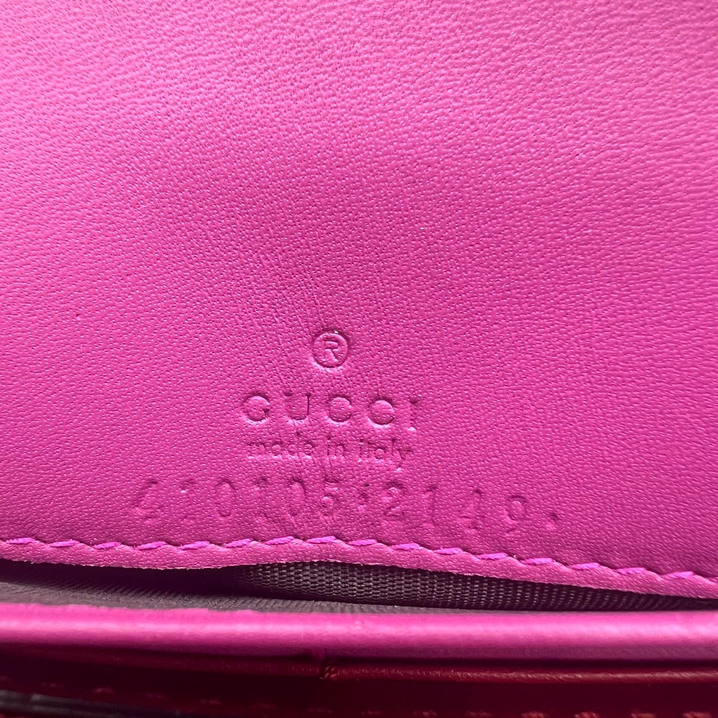 GG Supreme Continental Wallet