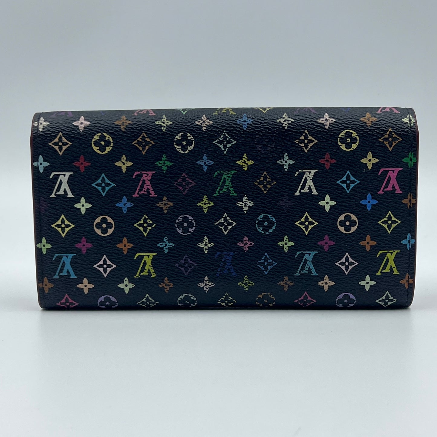 Monogram Multicolor Sarah Wallet Black Grenade