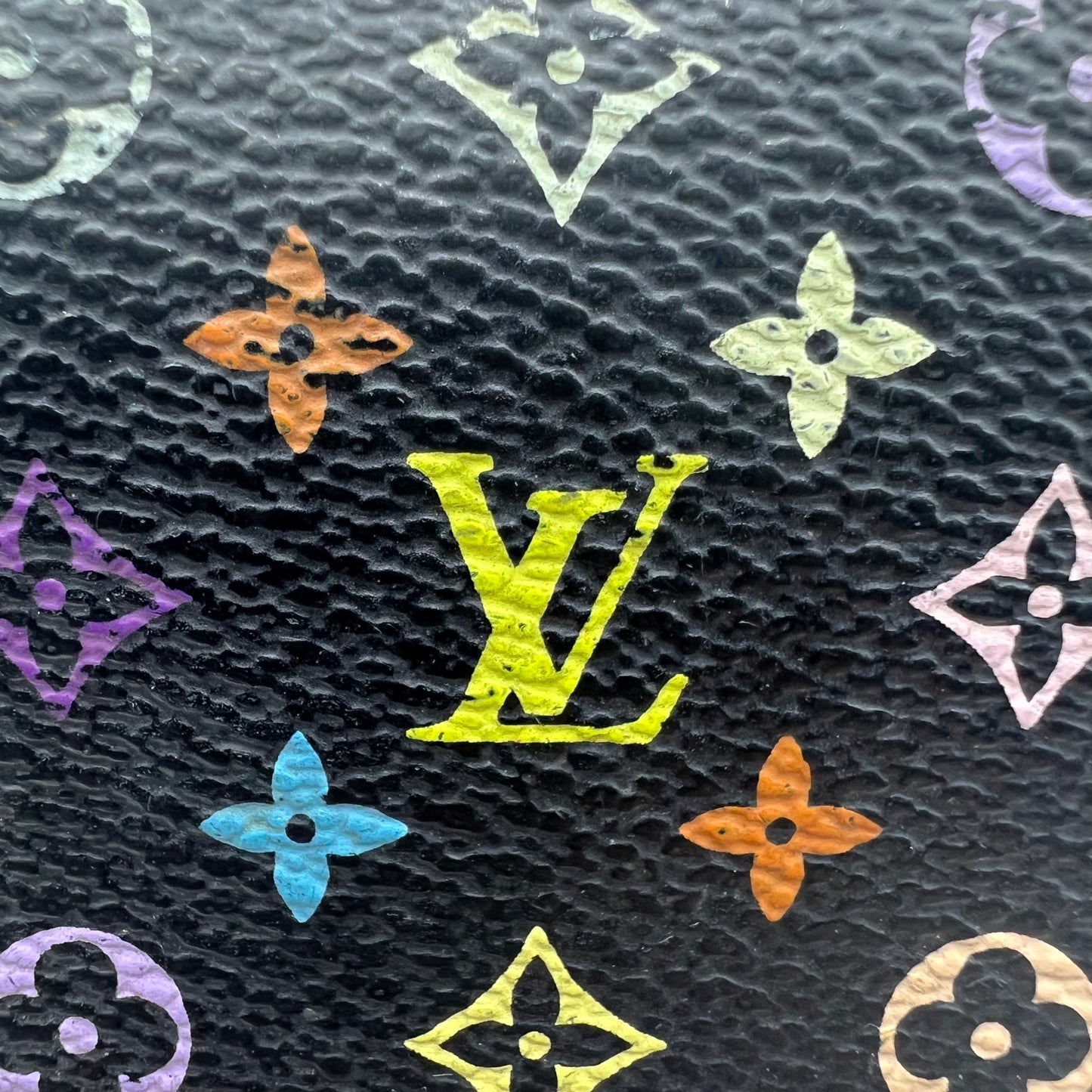 Monogram Multicolor Sarah Wallet Black Grenade