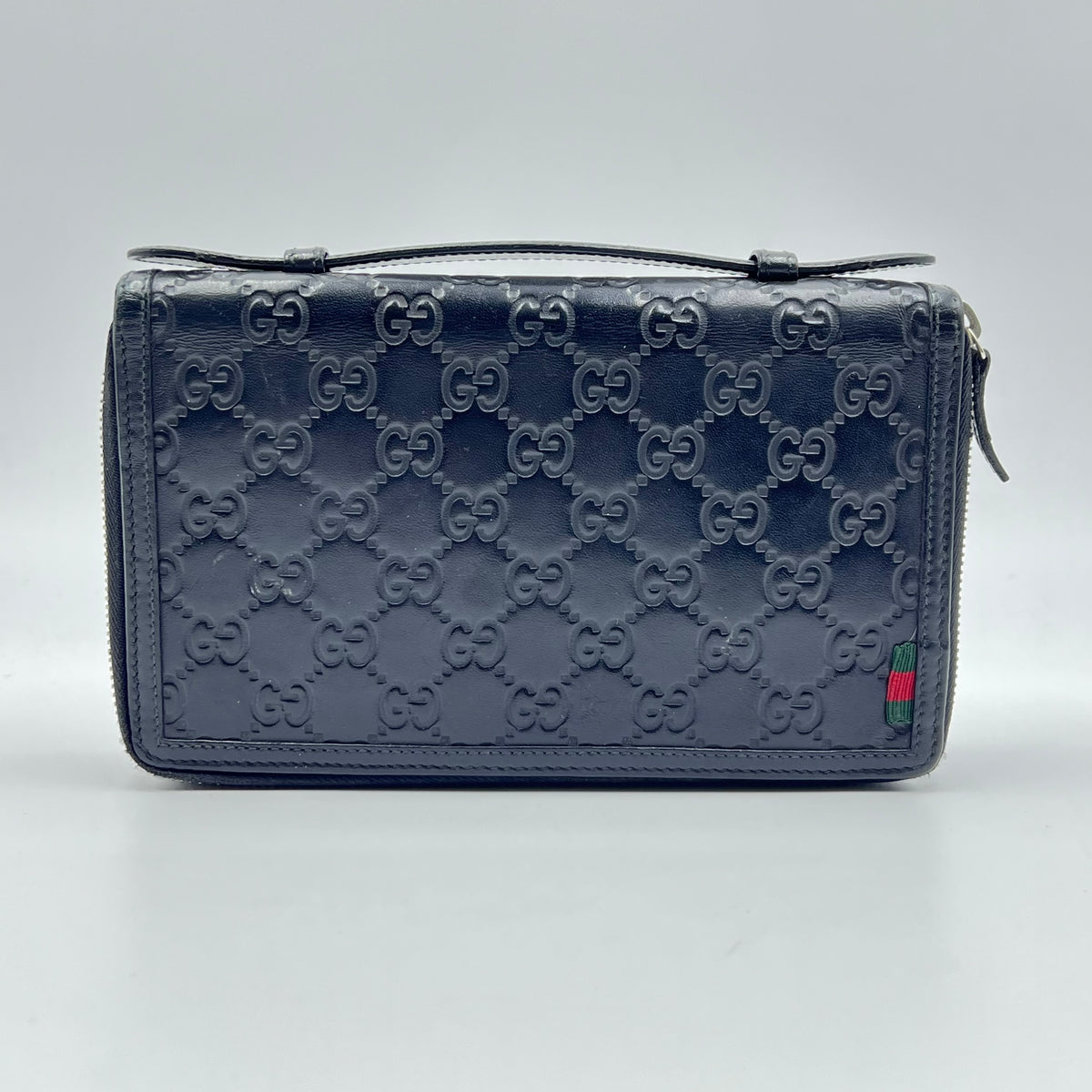 Gucci Guccissima Rubber Shima Travel Case
