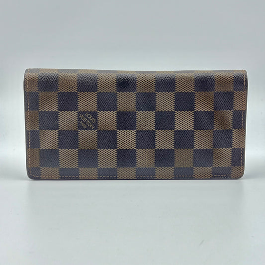 Porte Carte Credit Wallet Damier Ebene