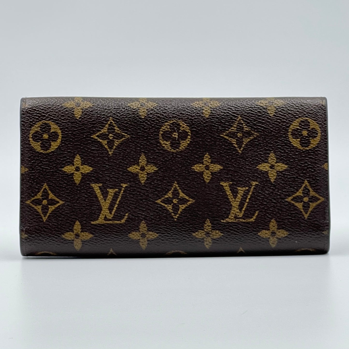 Monogram Emilie Wallet Blue