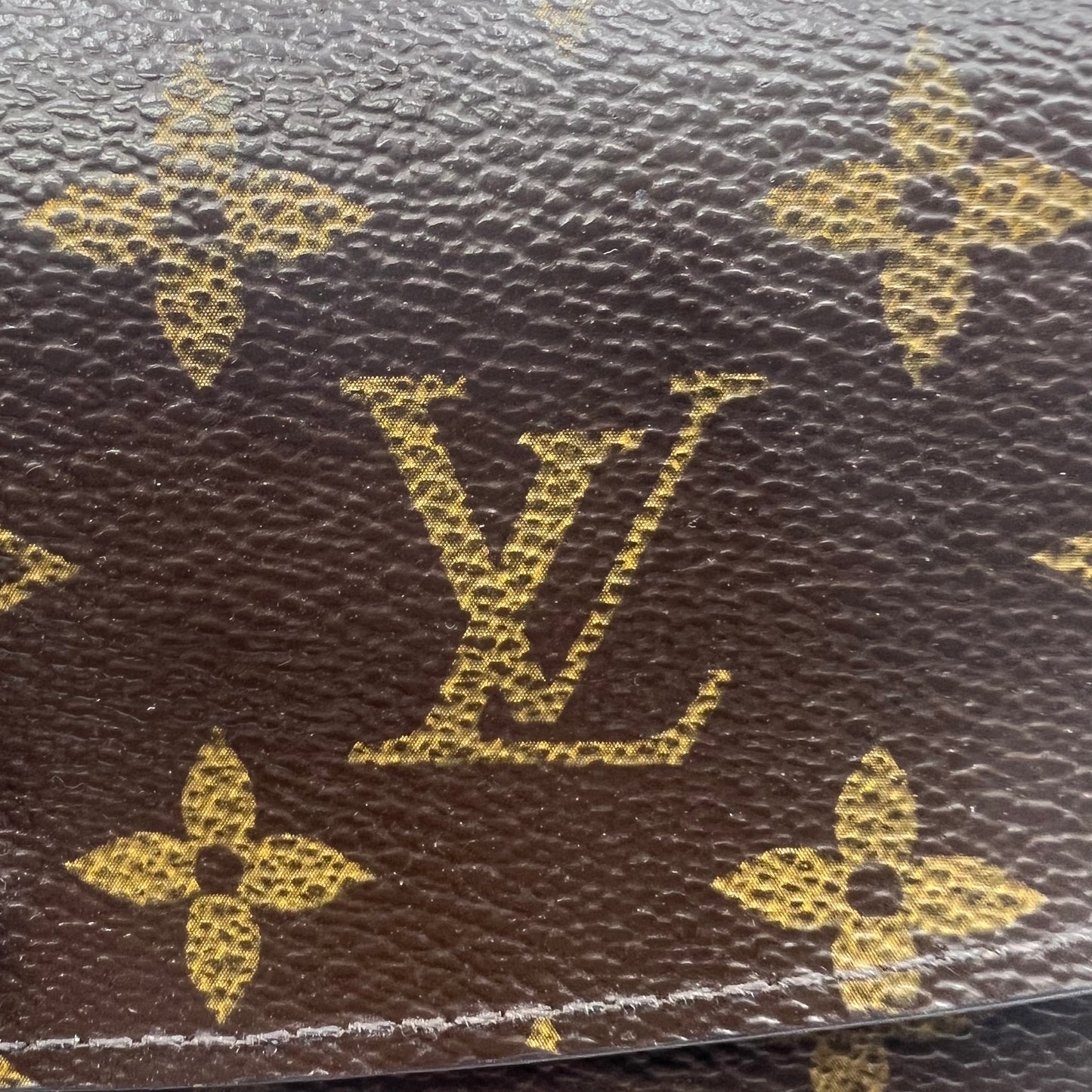 Monogram Emilie Wallet Blue