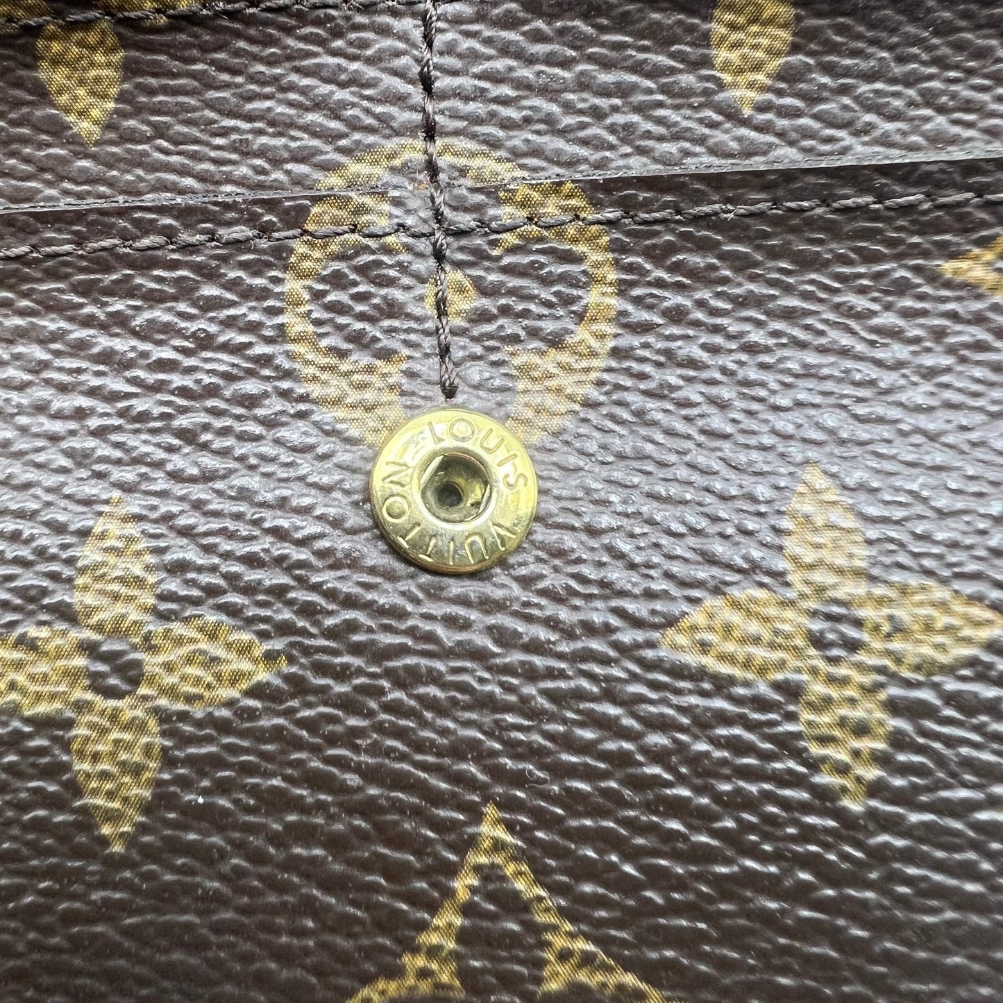 Monogram Emilie Wallet Blue