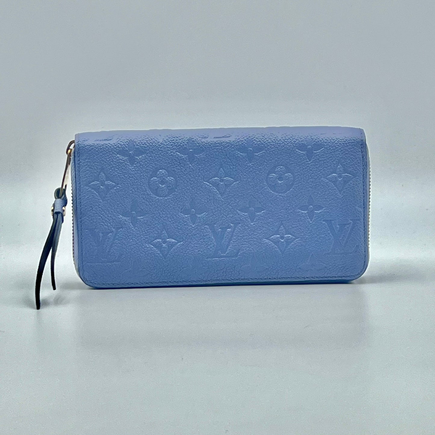 Long Wallet Monogram Empreinte Zippy Blue