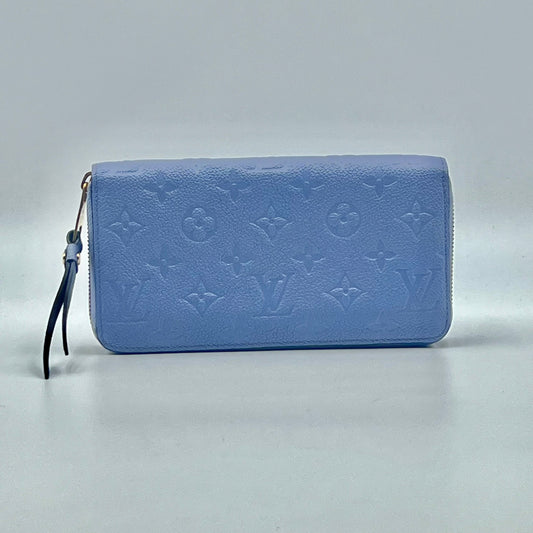 Long Wallet Monogram Empreinte Zippy Blue