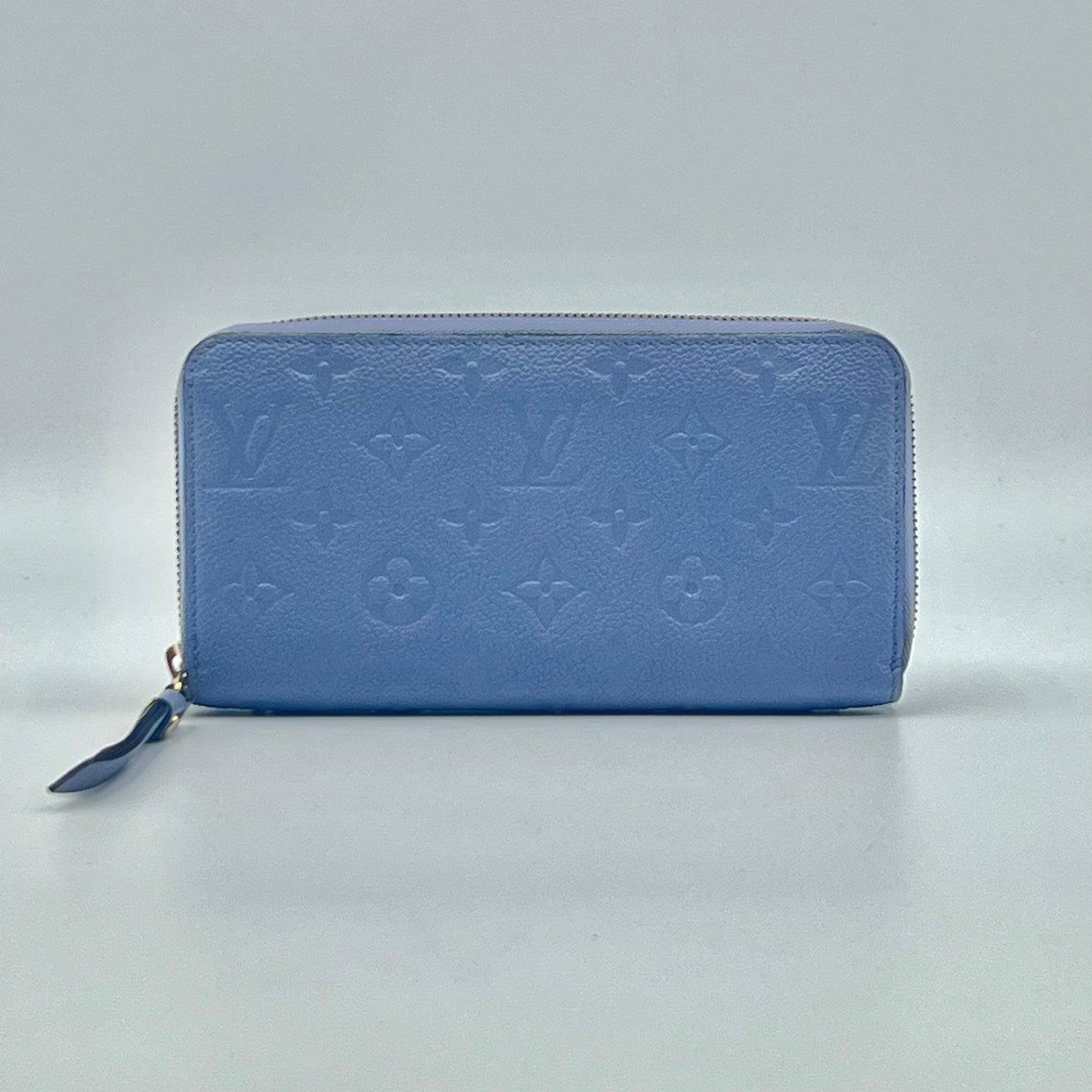 Long Wallet Monogram Empreinte Zippy Blue