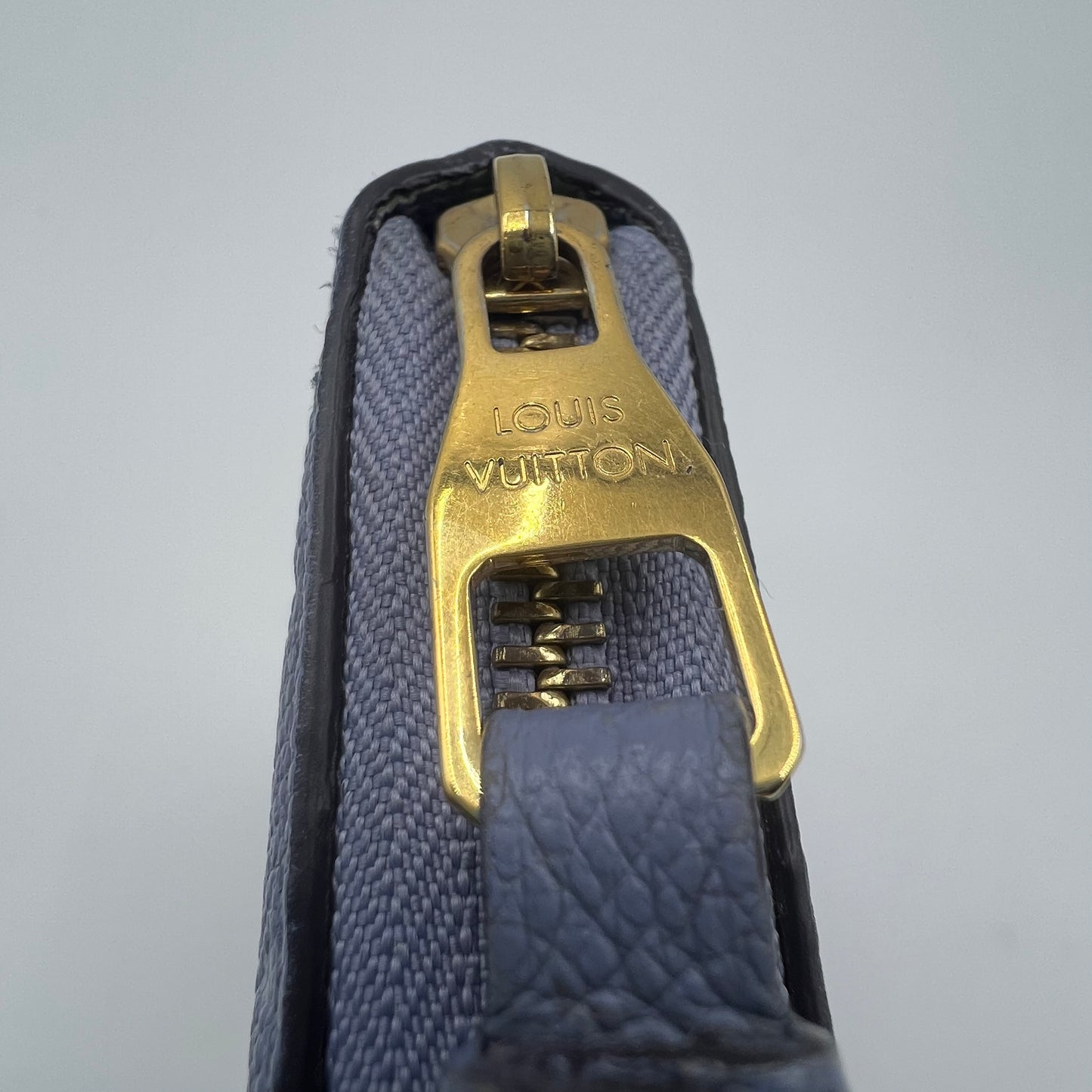 Long Wallet Monogram Empreinte Zippy Blue