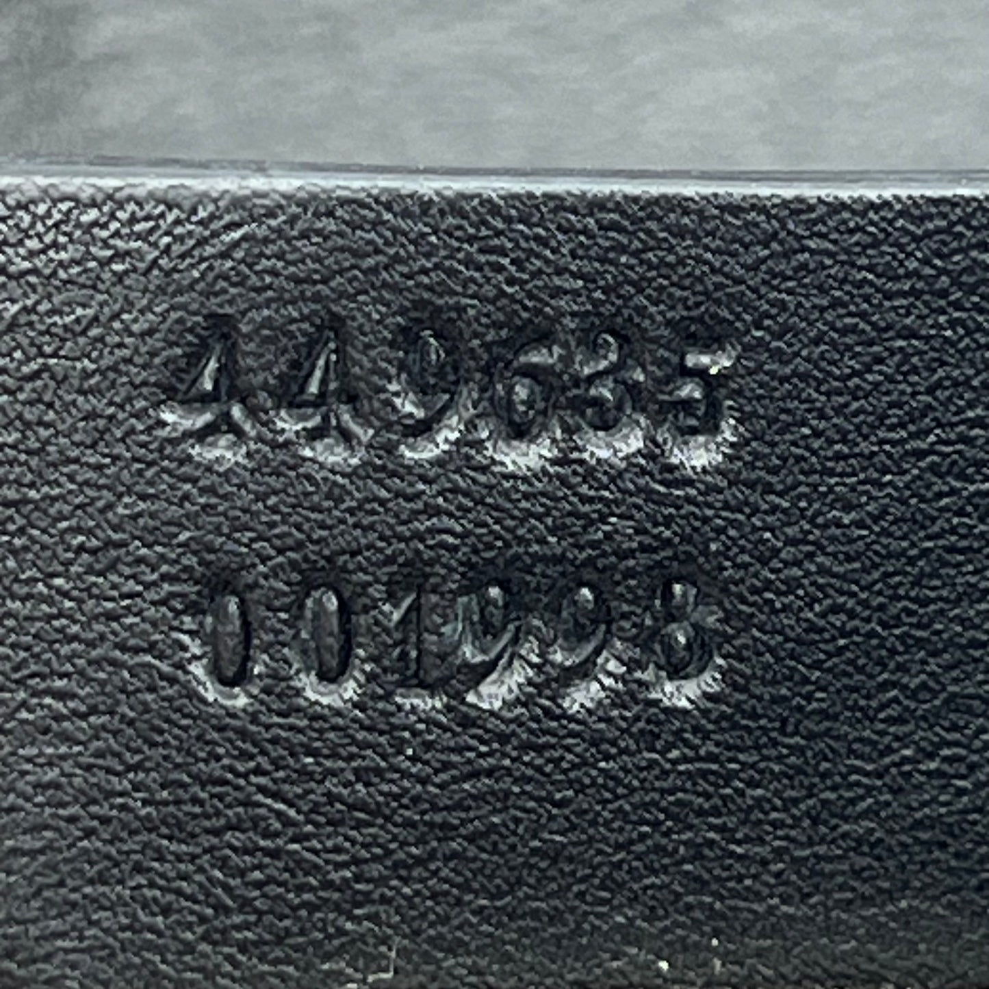 Emily Guccissima Leather Chain Shoulder Bag Black