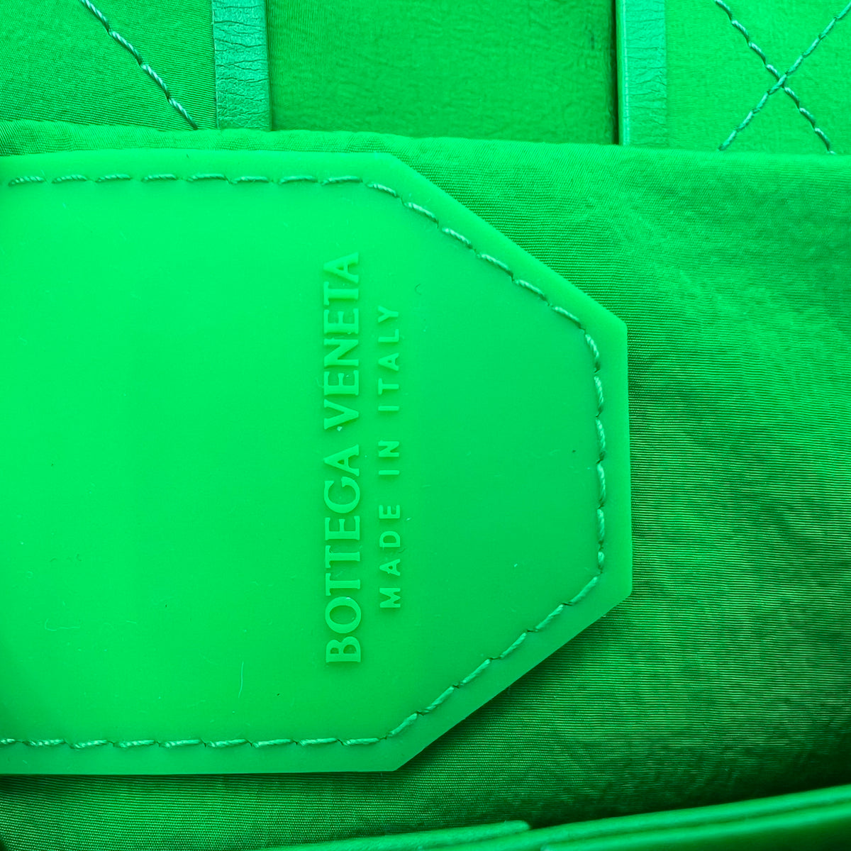 Bottega Veneta Paper Calfskin Intreccio Cassette Belt Bag Parakeet — view 4 of 8 Paper Calfskin Intreccio Cassette Belt Bag Parakeet, view 4 of 8