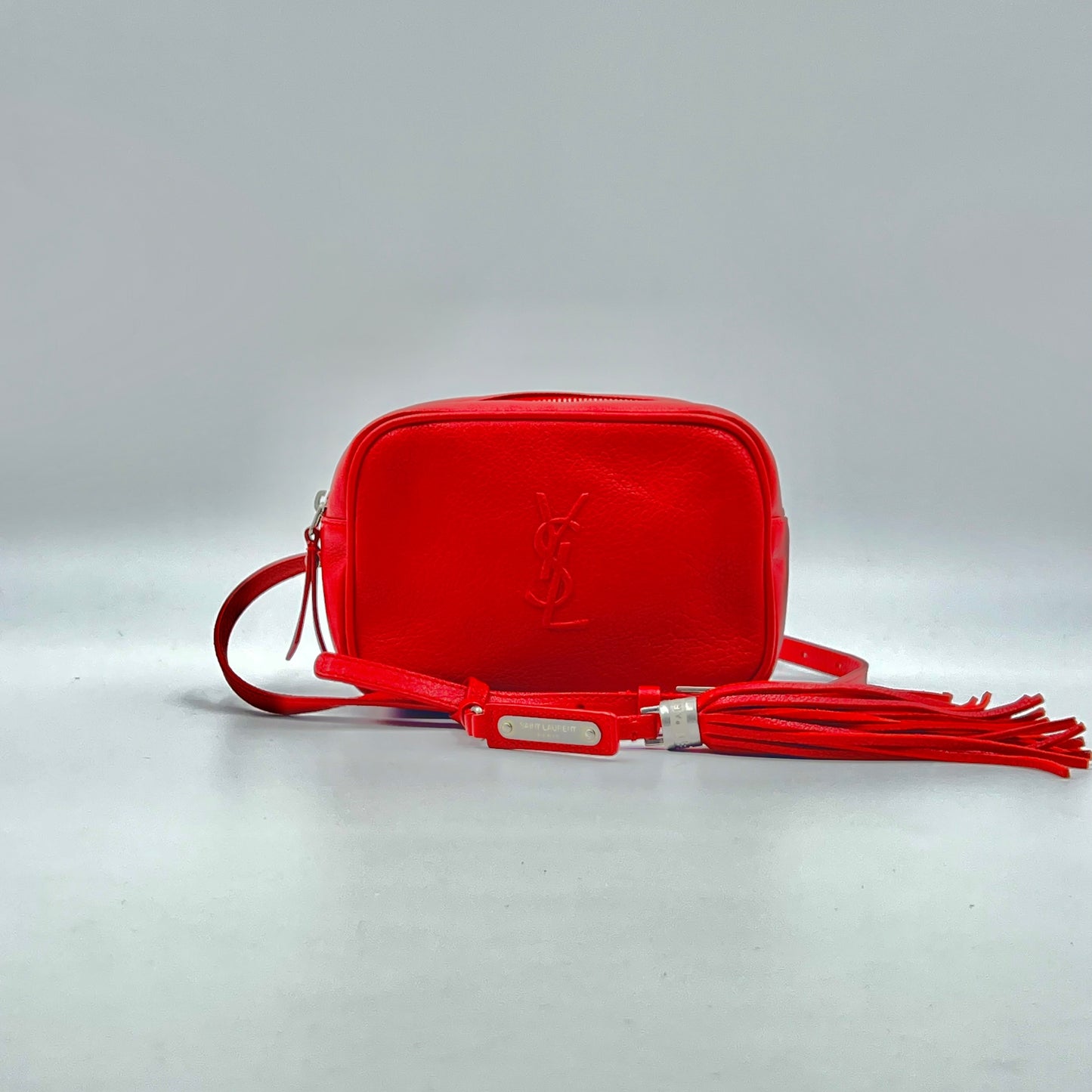 Lou Camera Bag Leather Mini Red