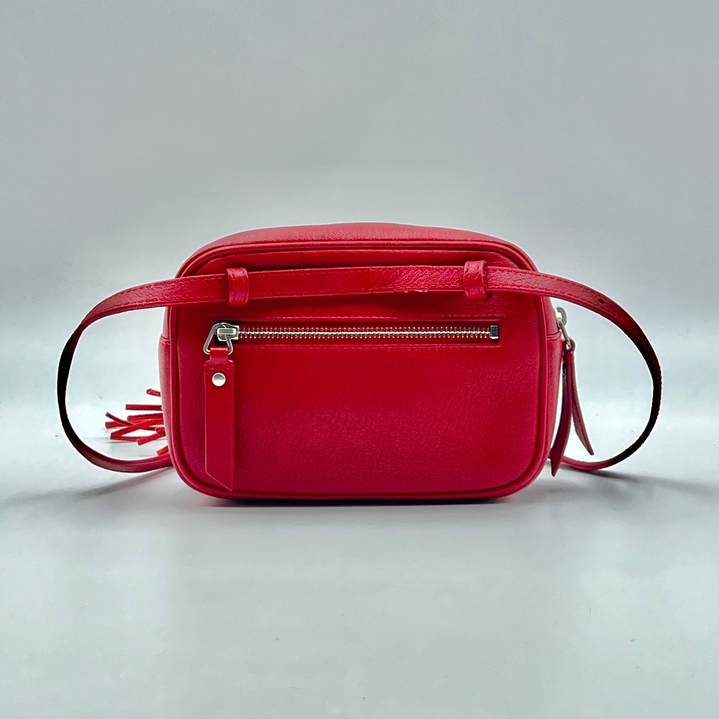 Lou Camera Bag Leather Mini Red