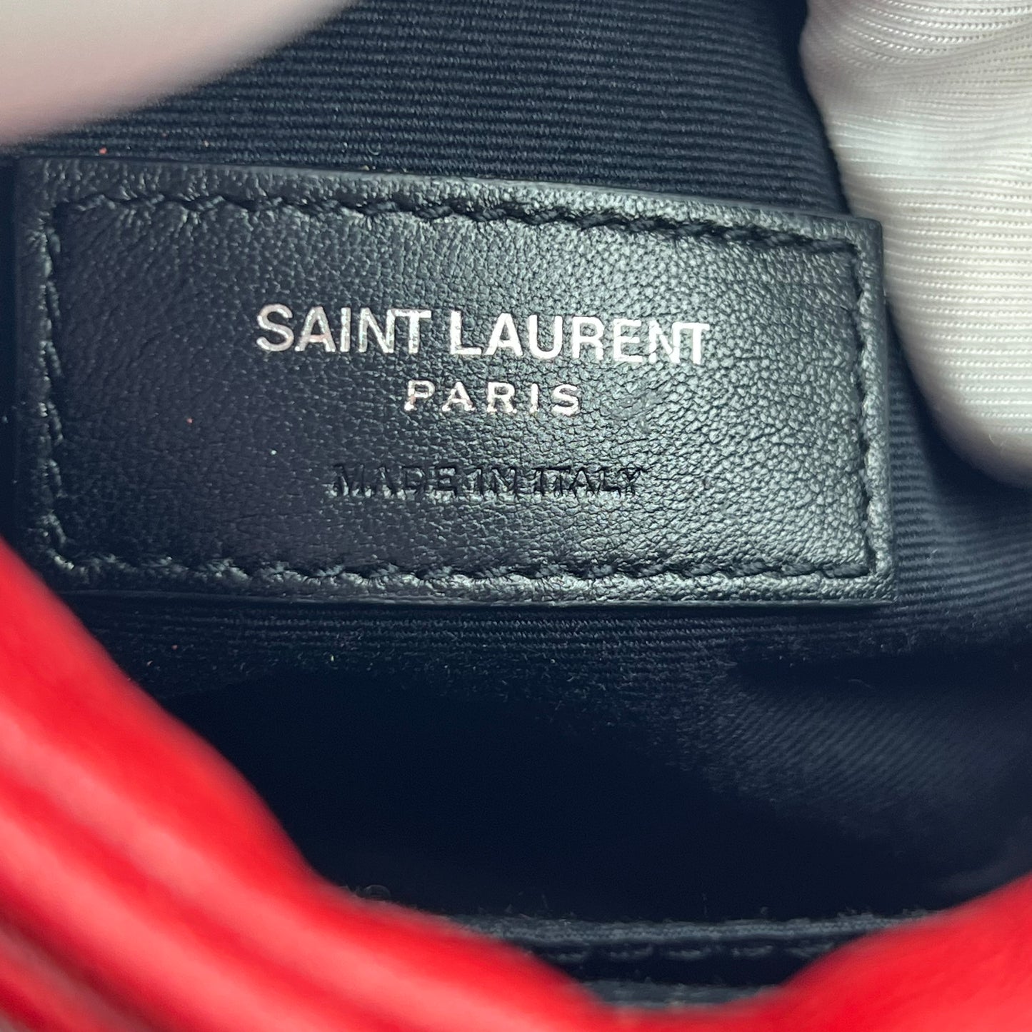 Lou Camera Bag Leather Mini Red