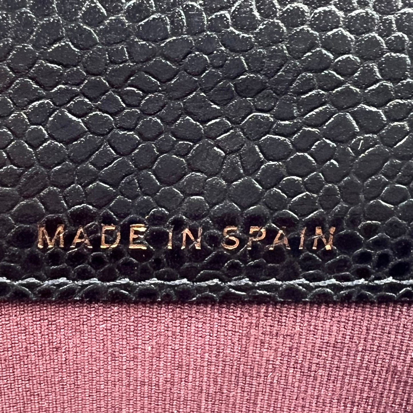 Caviar Quilted Flap Card Holder Wallet Black