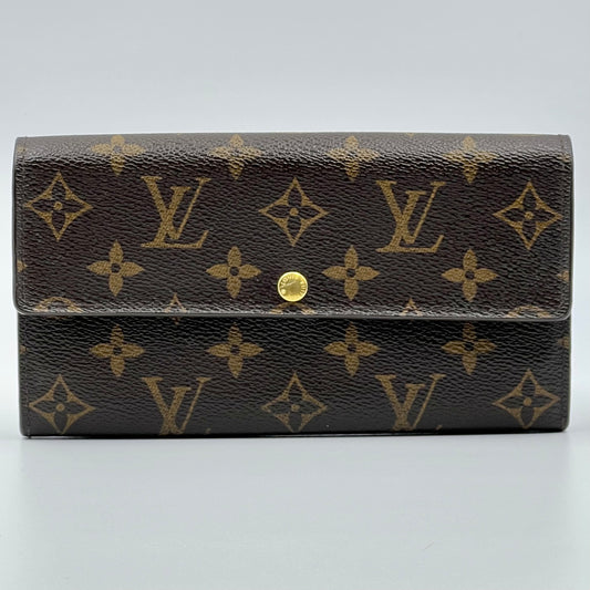 Porte Monnaie Monogram Pochette Credit Long Wallet