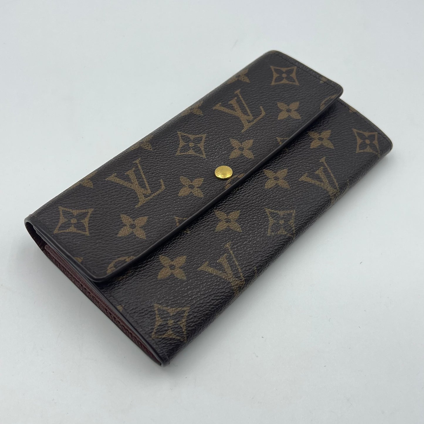 Porte Monnaie Monogram Pochette Credit Long Wallet