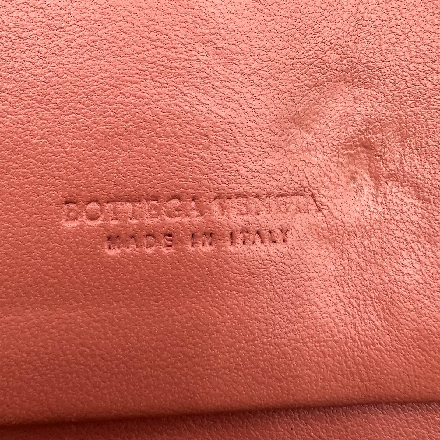 Intrecciato Zipper Long Wallet Leather