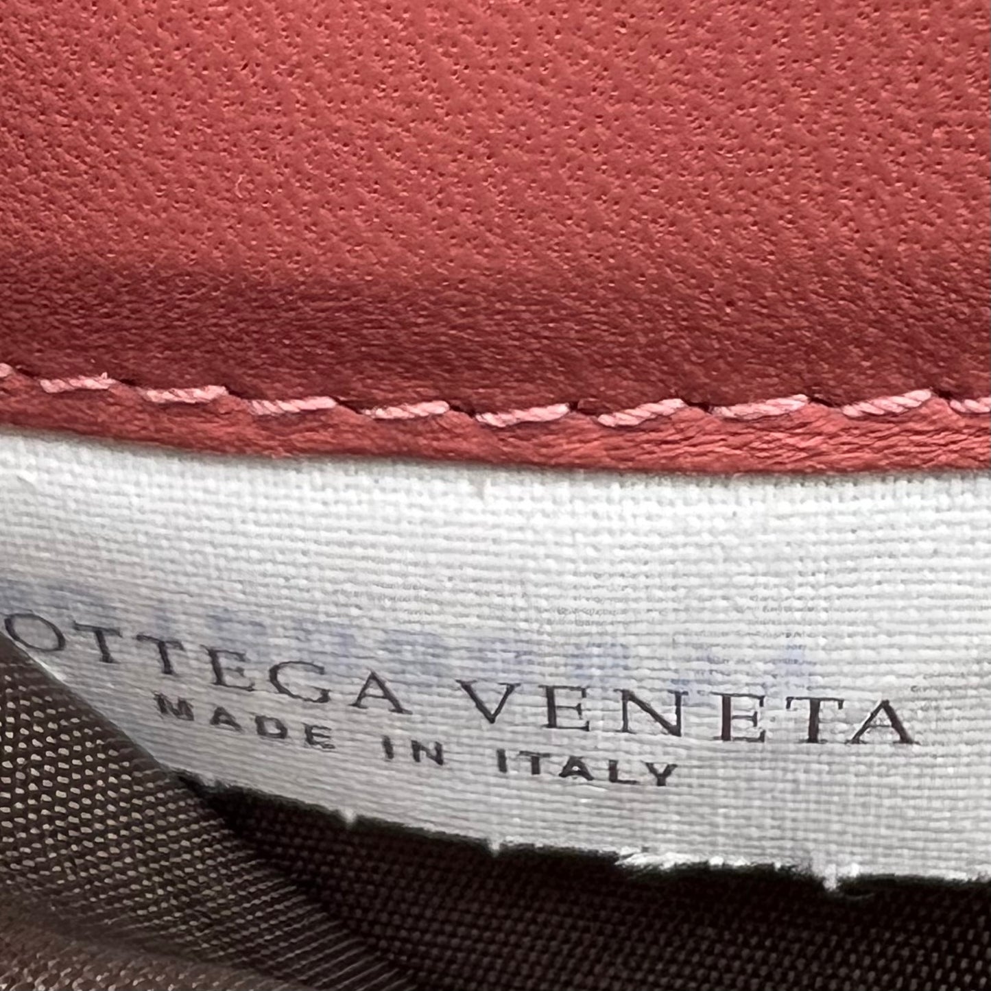 Intrecciato Zipper Long Wallet Leather