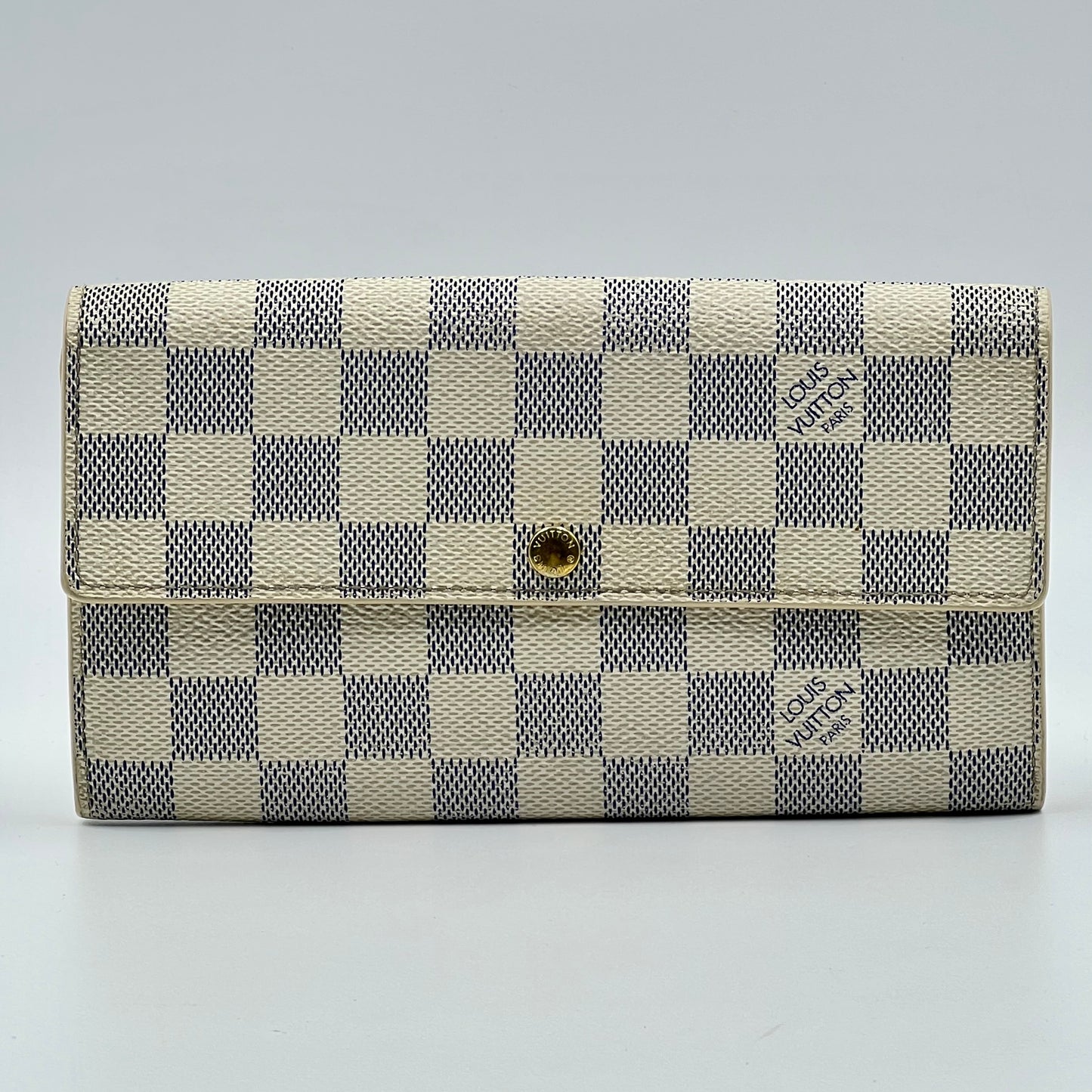 Damier Azur Portefeuille Sarah Long Wallet