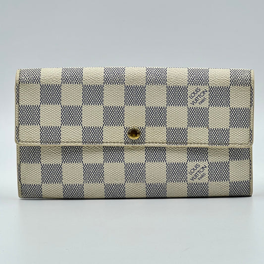 Damier Azur Portefeuille Sarah Long Wallet
