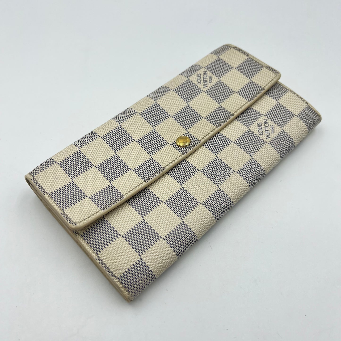 Damier Azur Portefeuille Sarah Long Wallet