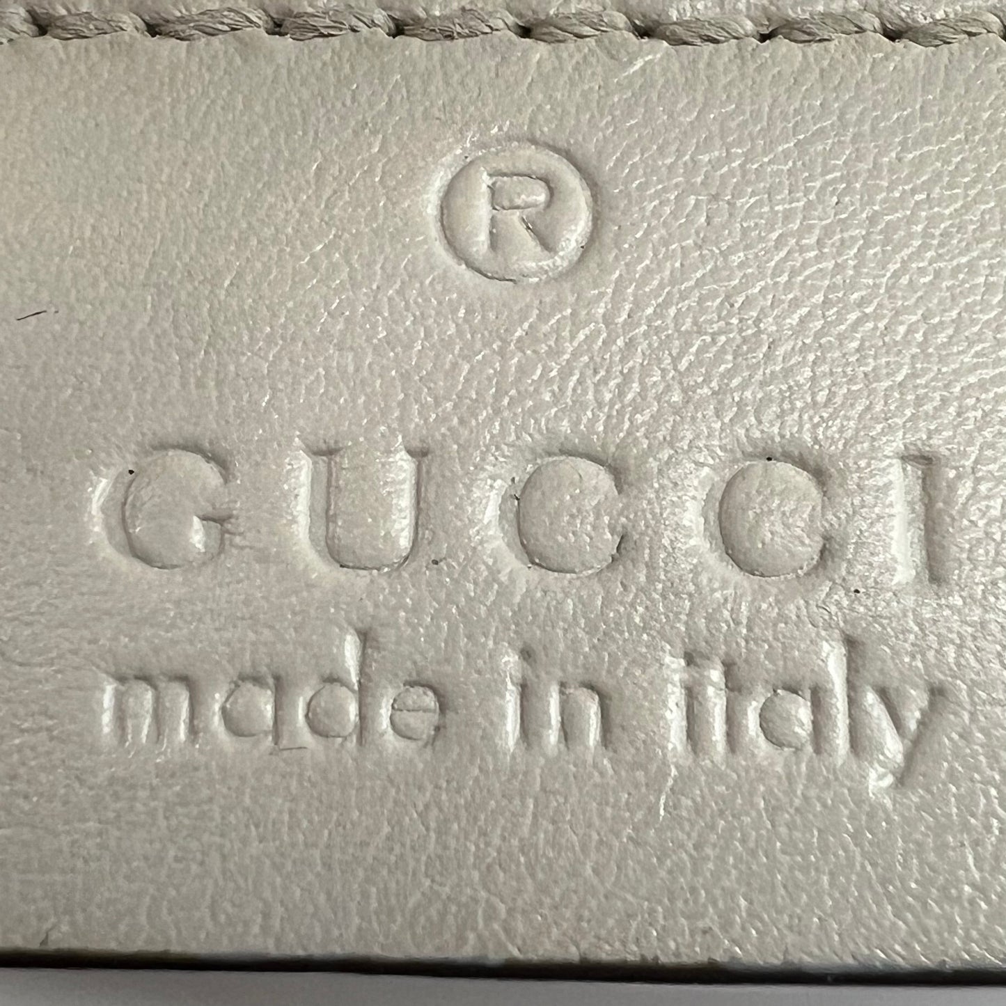 GG Marmont Super Mini Cream White