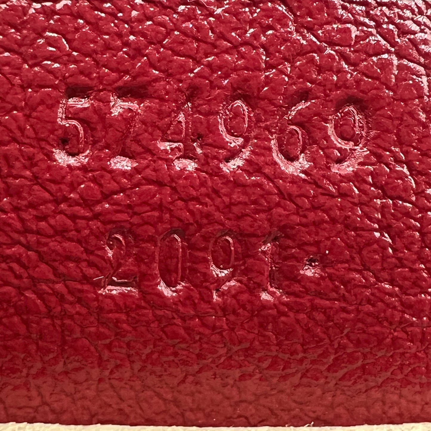 Gucci Black/Red Leather Super Mini GG Marmont