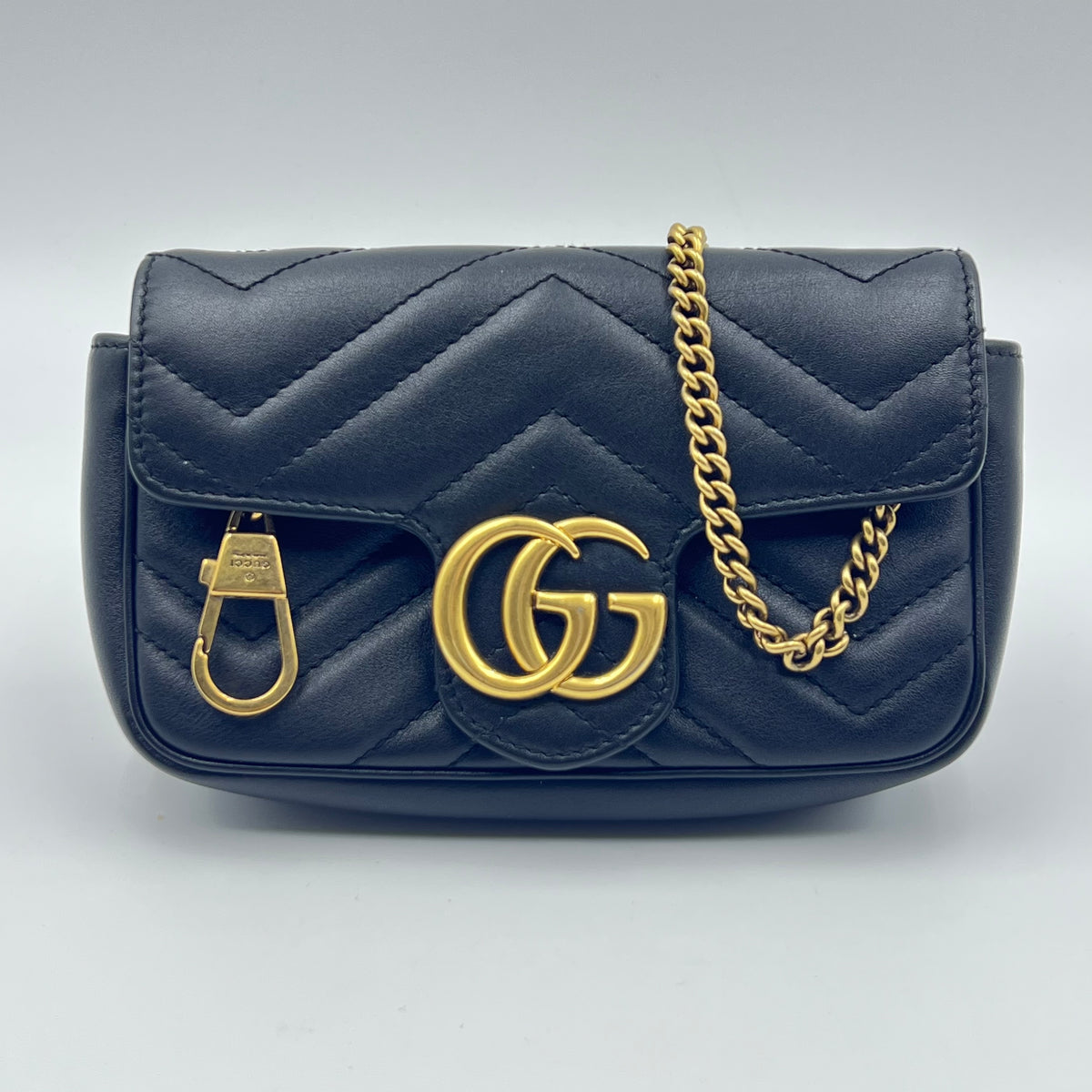 Gucci GG Marmont Super Mini Black