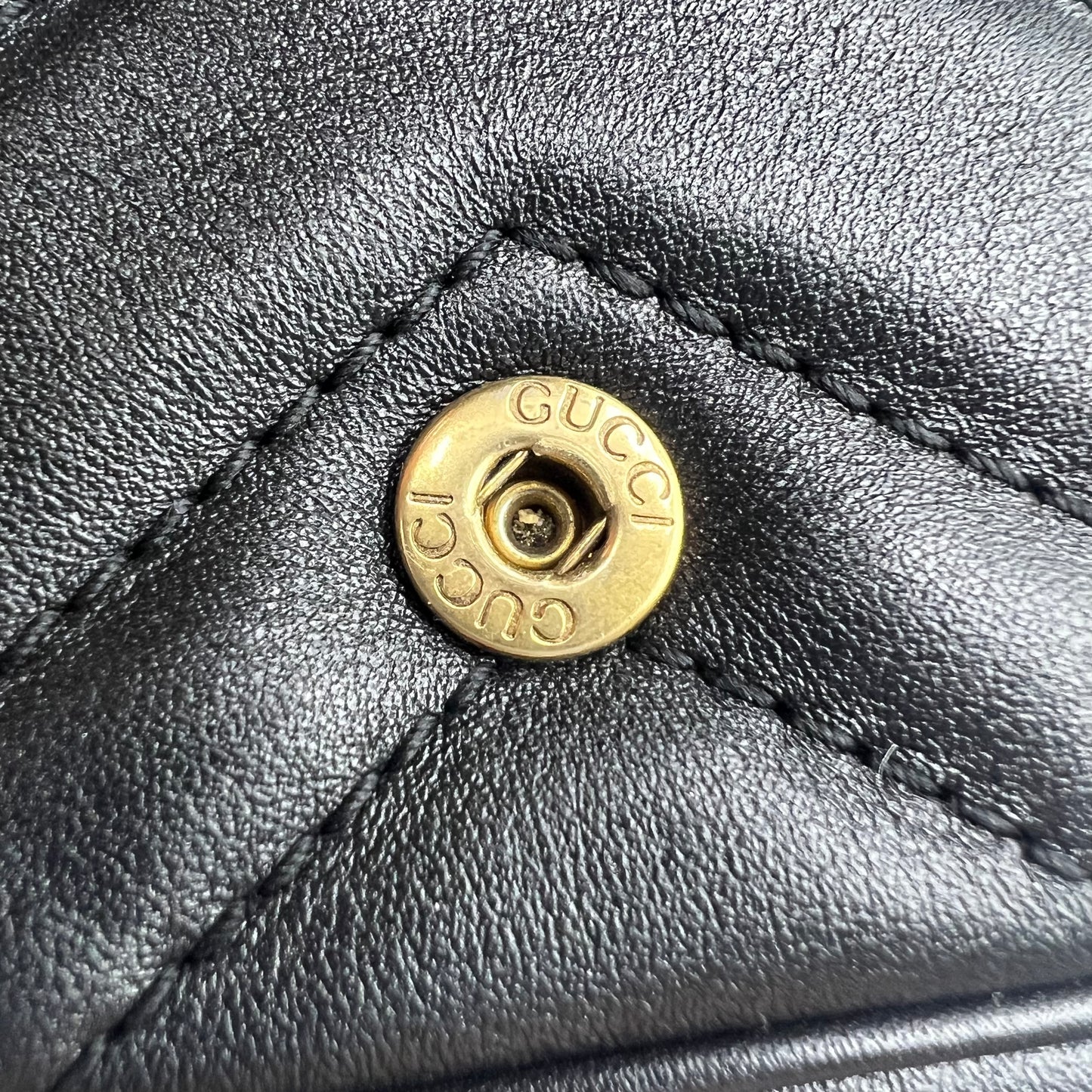 GG Marmont Super Mini Black
