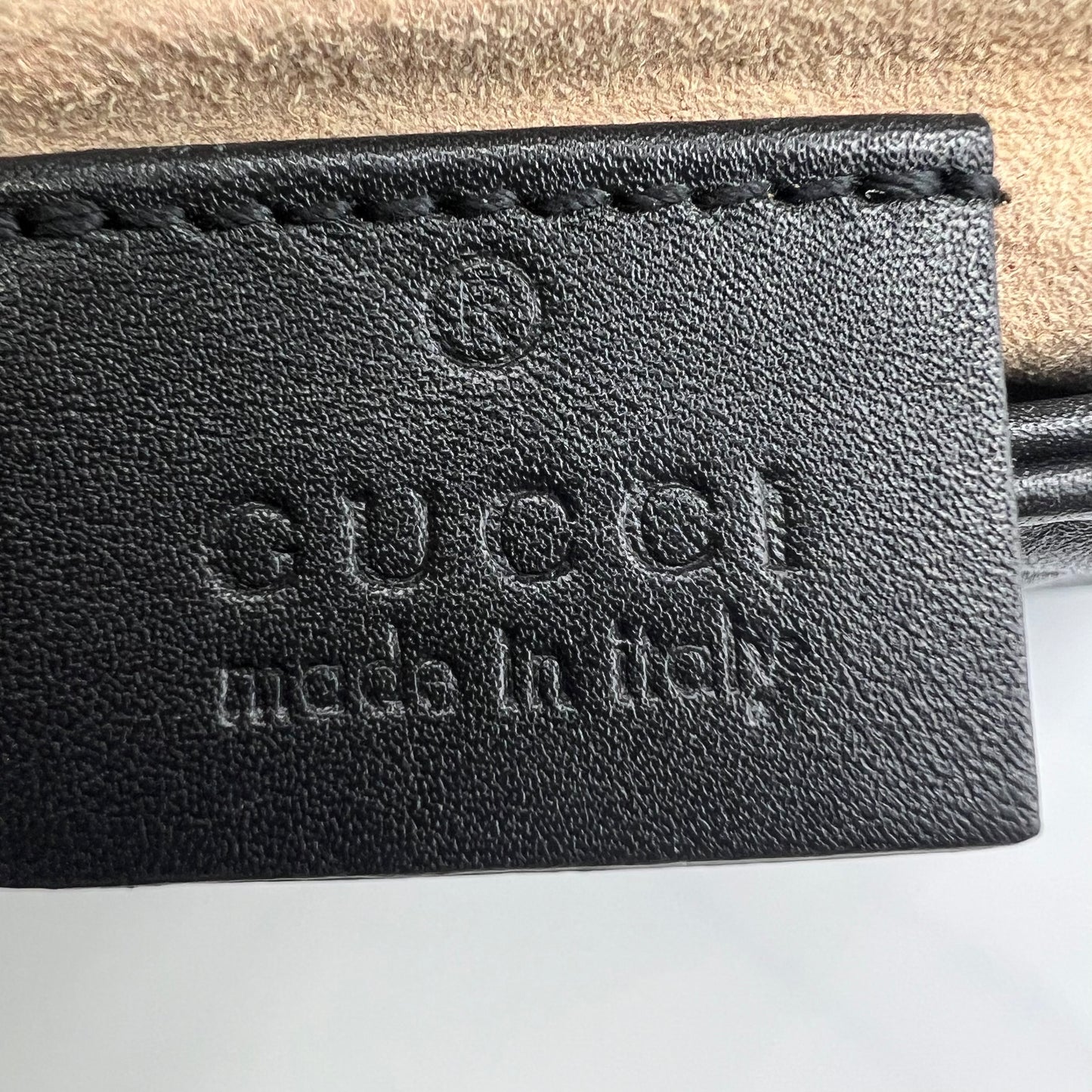 GG Marmont Super Mini Black