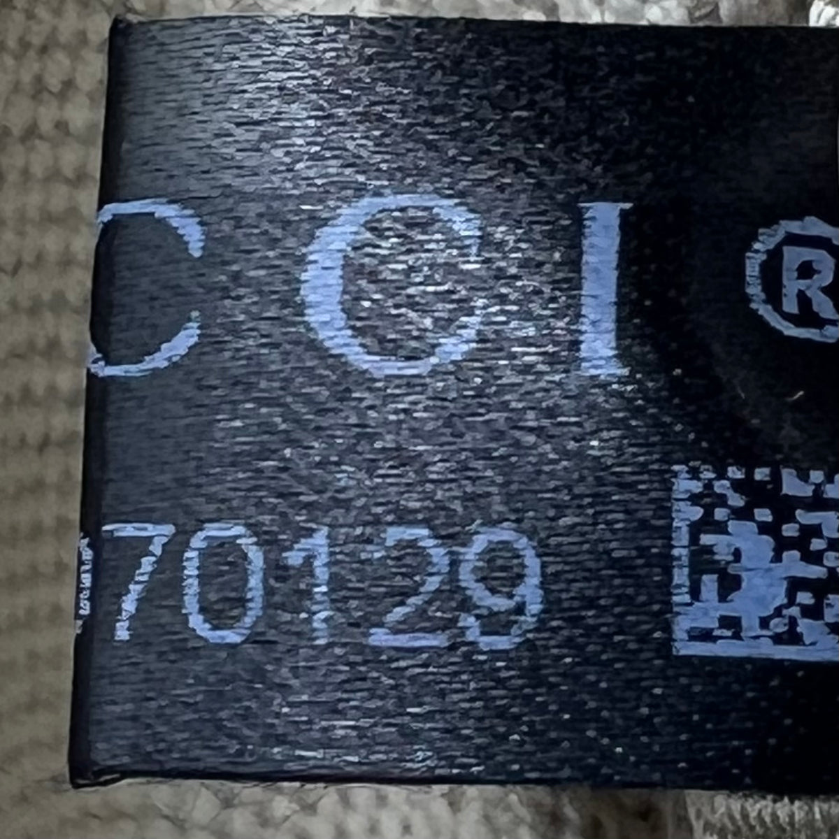 GUCCI Logo Grained Calfskin Fanny Pack Belt Bag — view 8 of 9 GUCCI Logo Grained Calfskin Fanny Pack Belt Bag, view 8 of 9