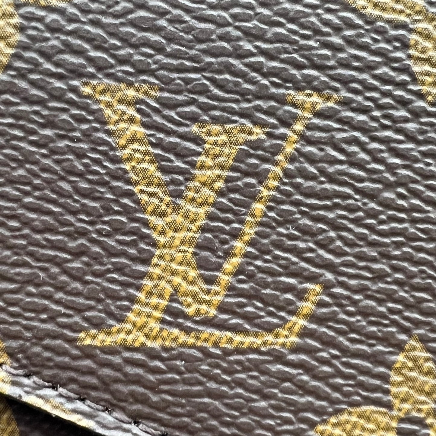 Monogram Pochette Felicie Chain Wallet Fuchsia Microchipped