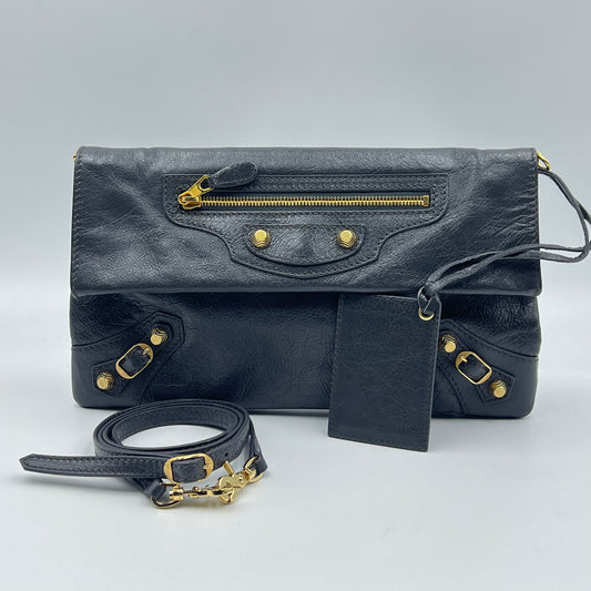 Motocross Classic Envelope Clutch w/ Strap Dark grey