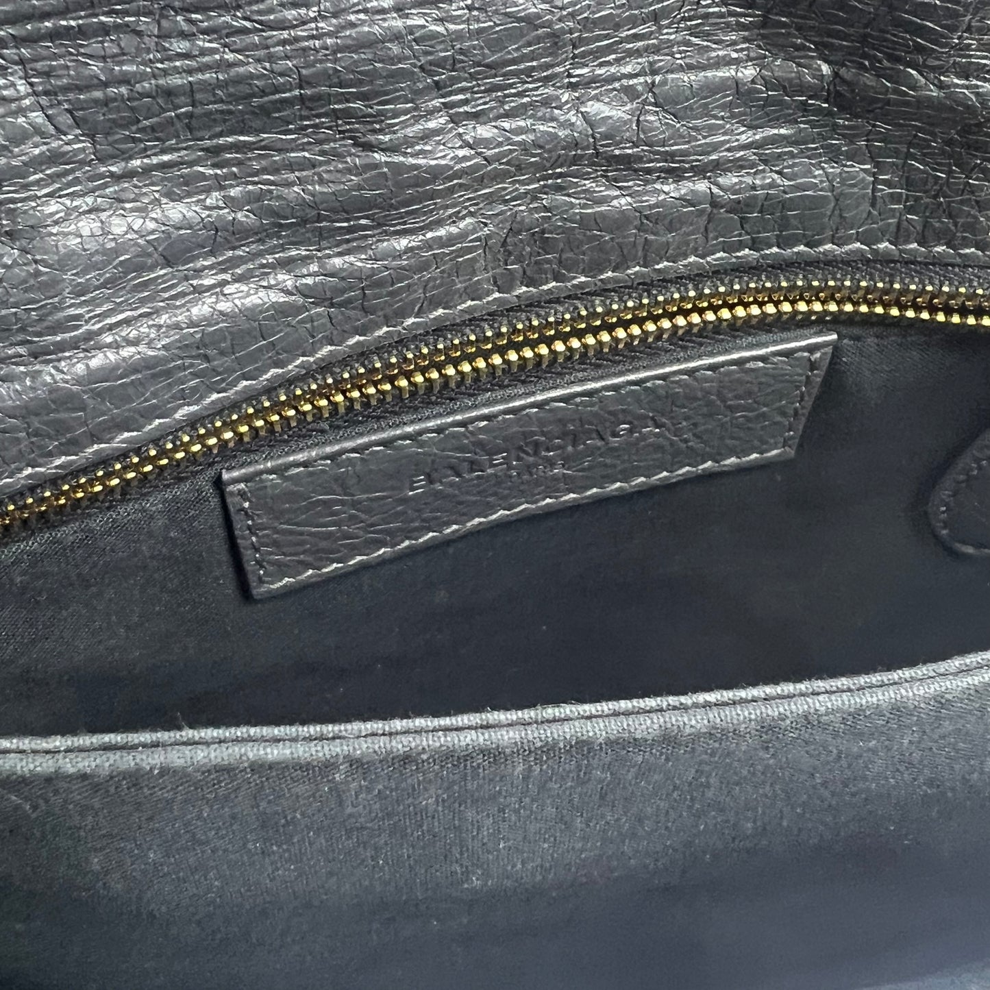Motocross Classic Envelope Clutch w/ Strap Dark grey