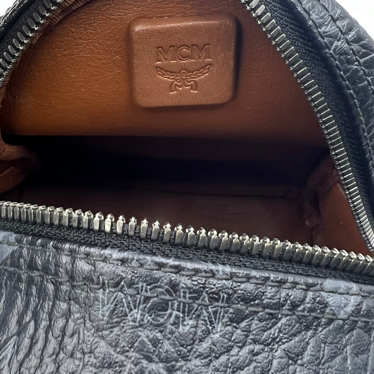 MCM Black Visetos Coated Canvas and Leather X-Mini Stark Bebe Boo Backpack0 — view 5 of 9 Black Visetos Coated Canvas and Leather X-Mini Stark Bebe Boo Backpack0, view 5 of 9